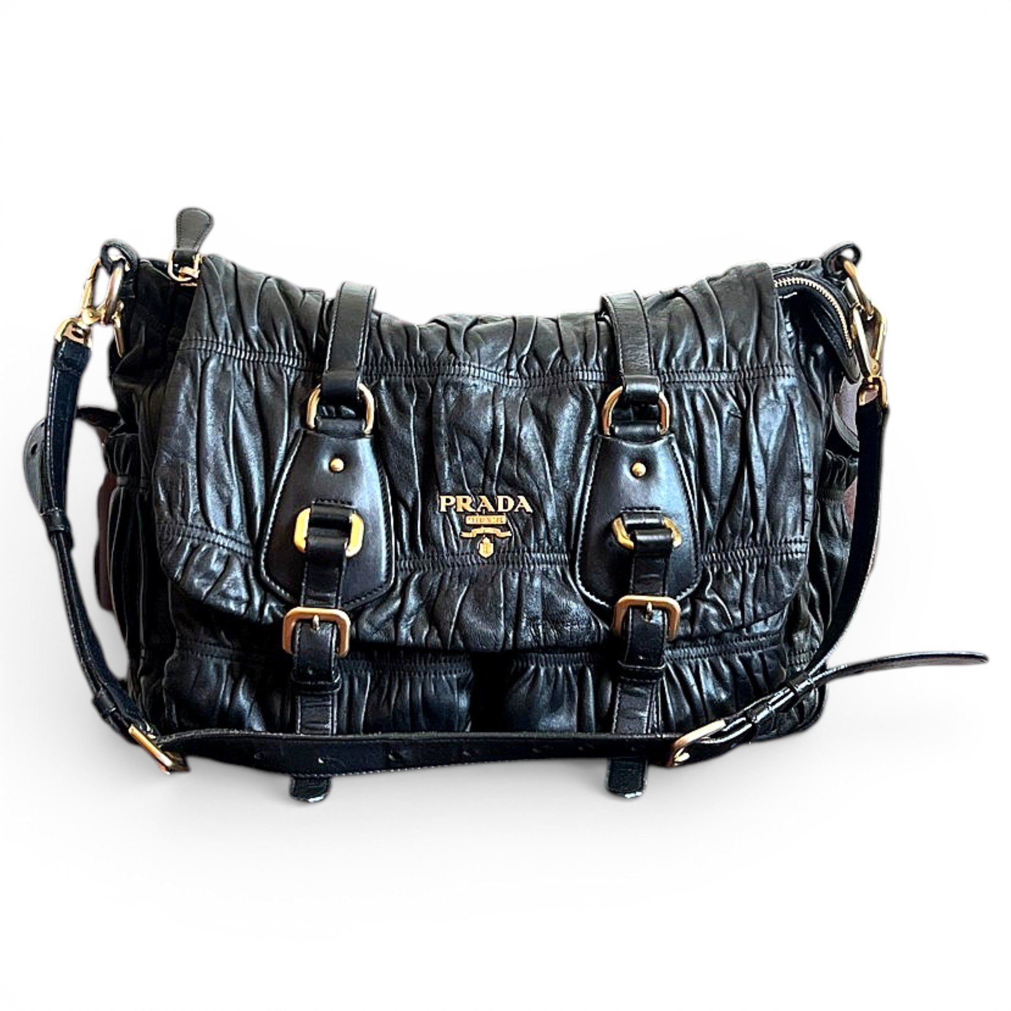 Leather handbag