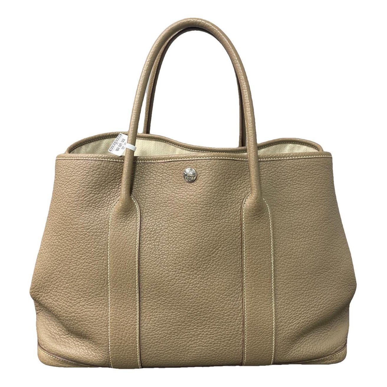 Garden Party leather handbag
