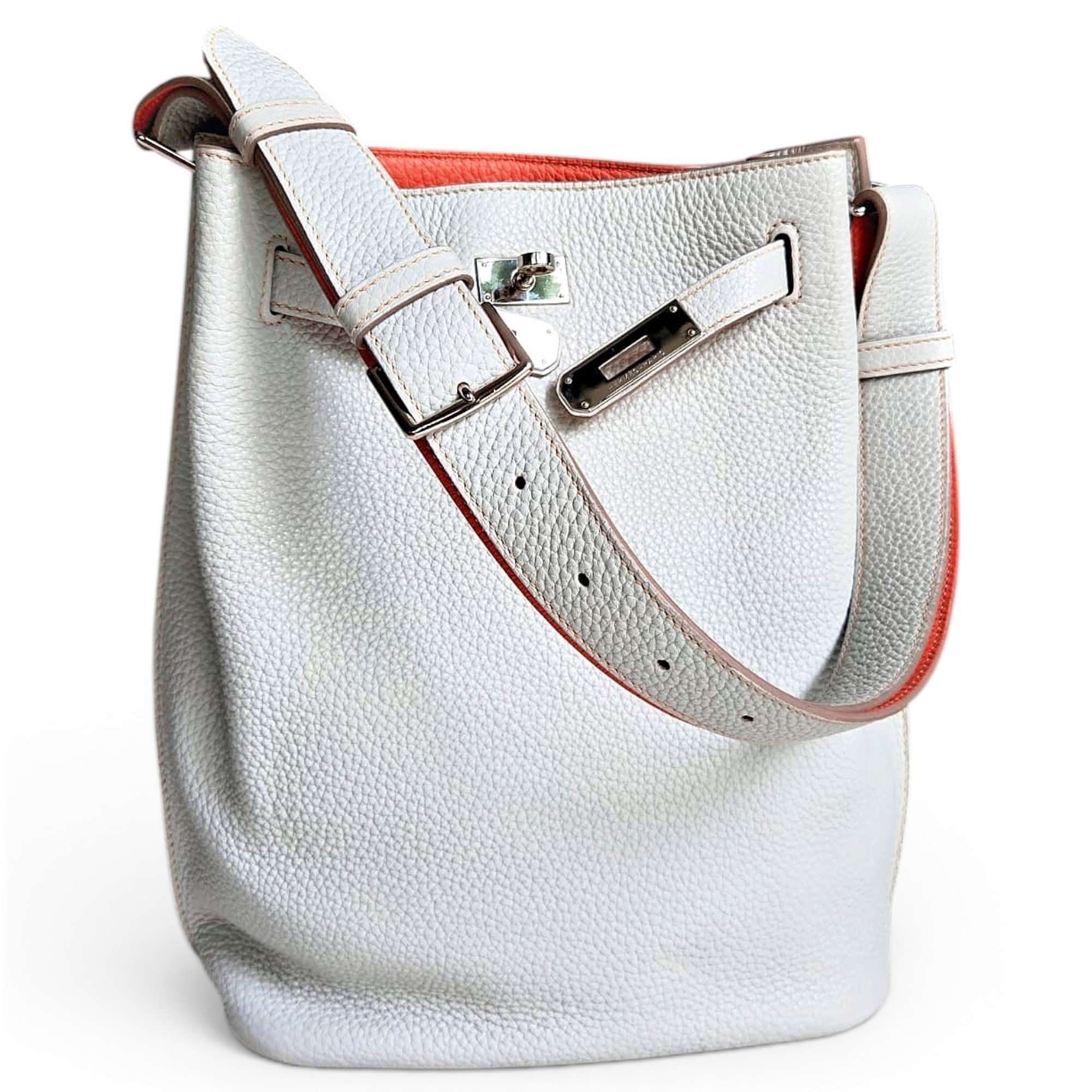 So Kelly leather tote