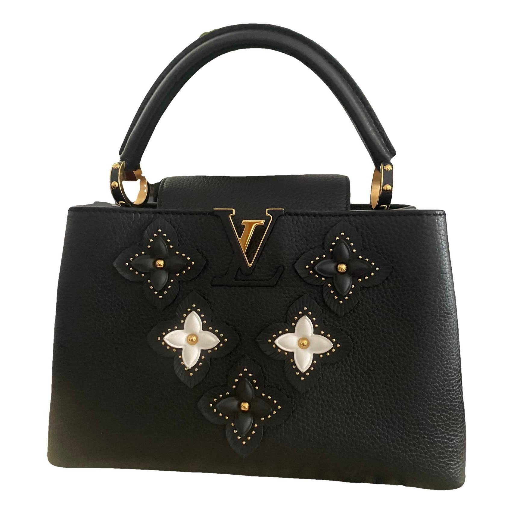 Capucines leather handbag