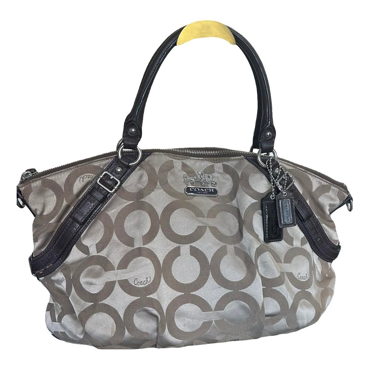 CITY ZIP TOTE leather handbag
