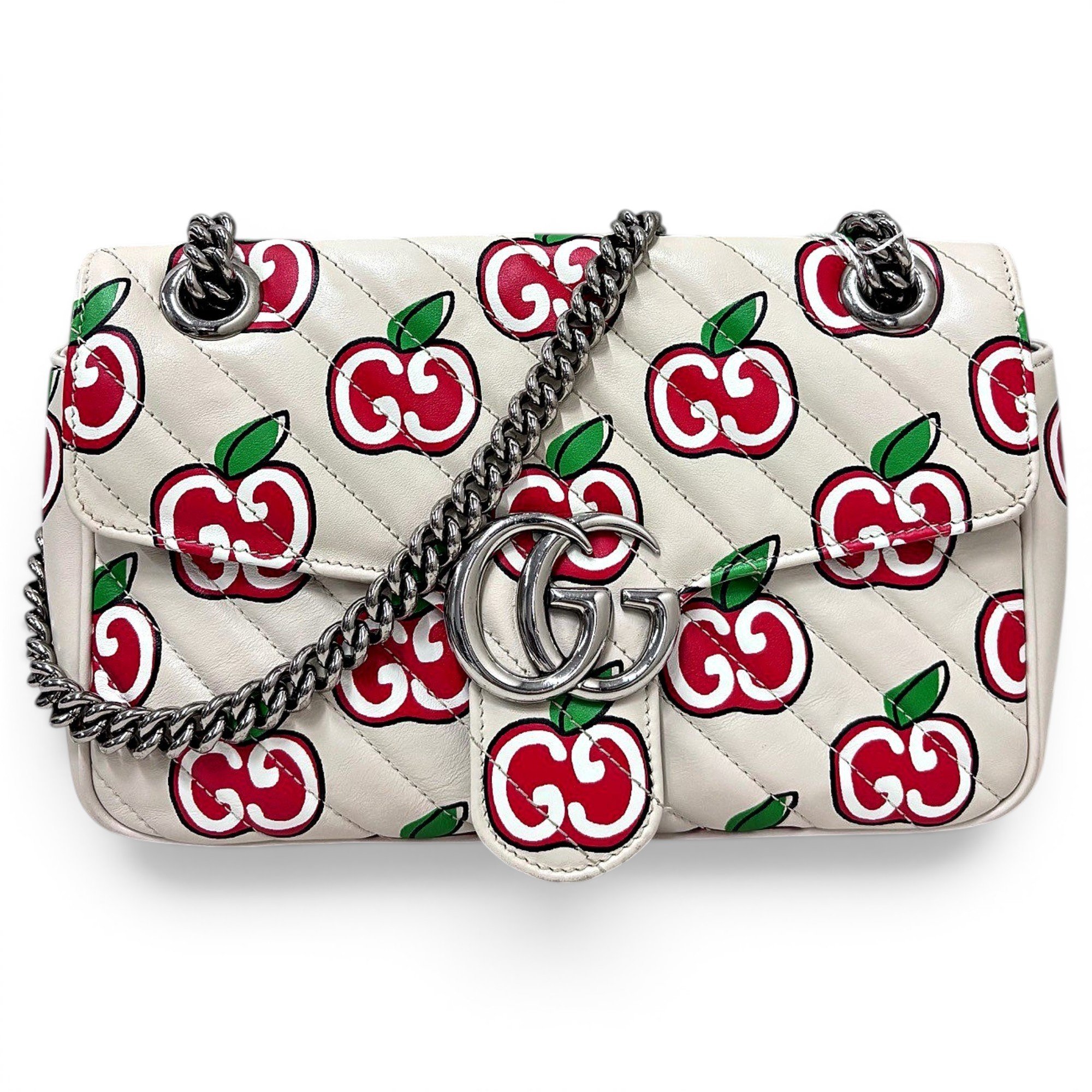 GG Marmont Flap leather handbag