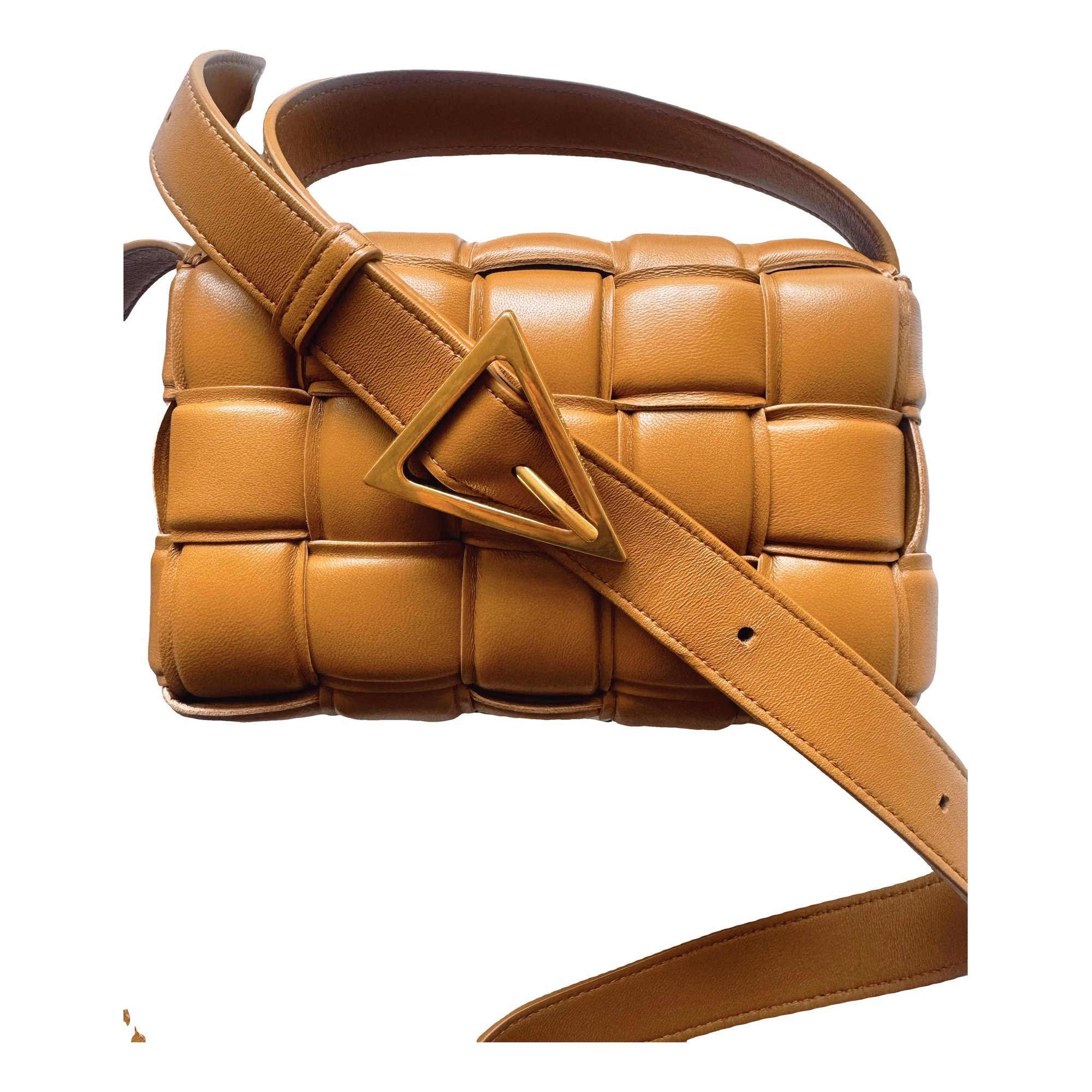Cassette Padded leather handbag