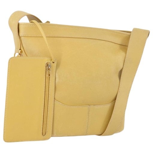 Anagram leather handbag
