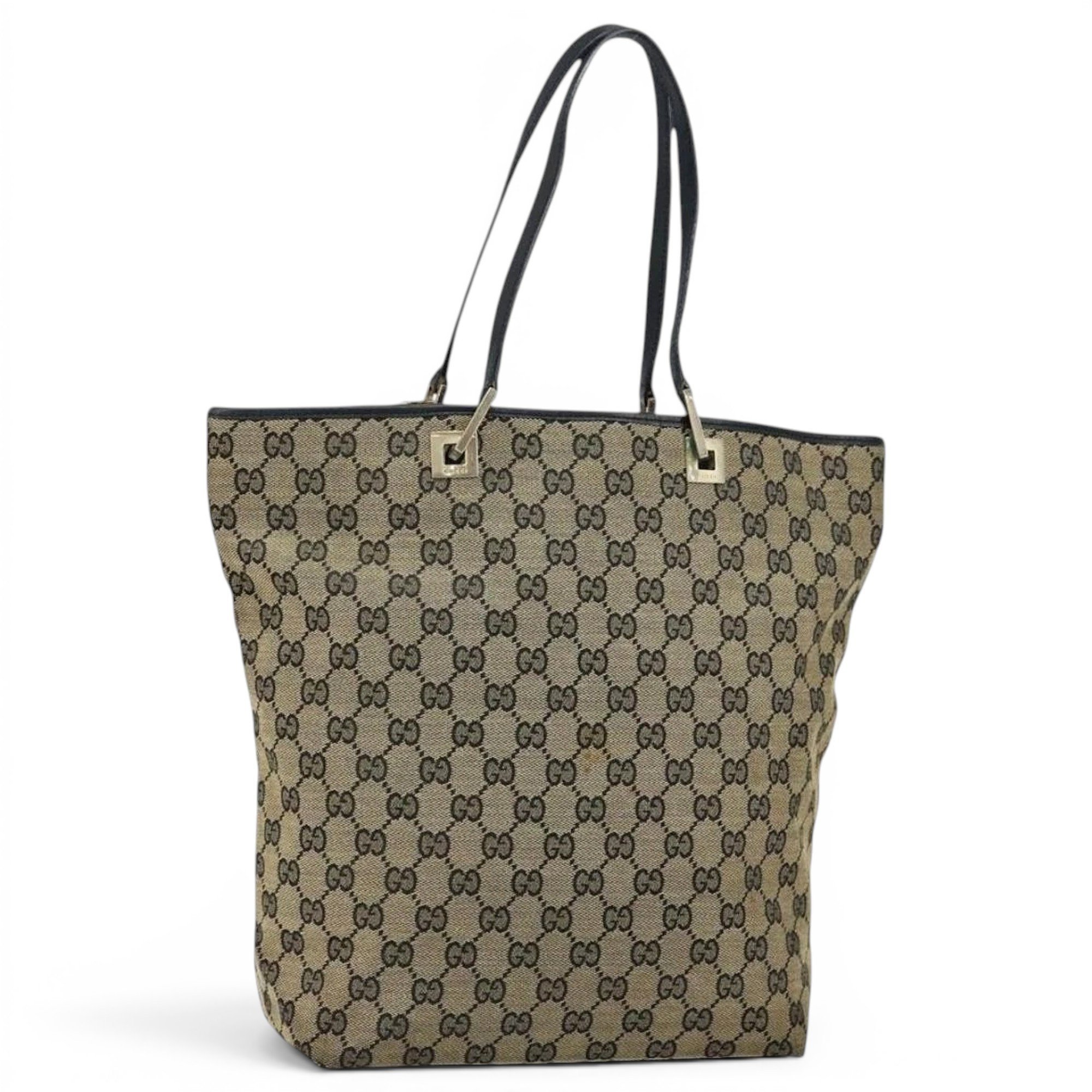 Leather tote