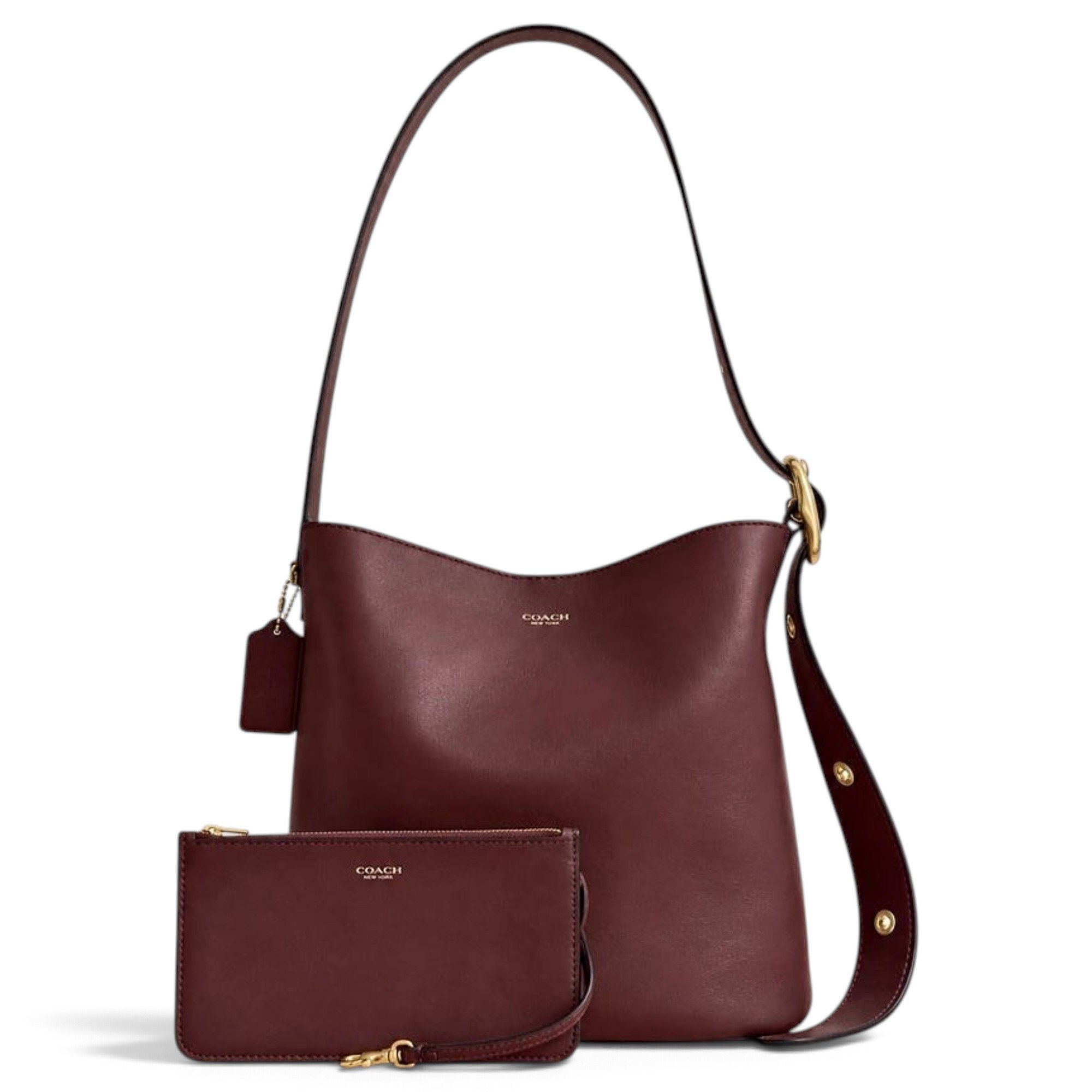 Leather handbag