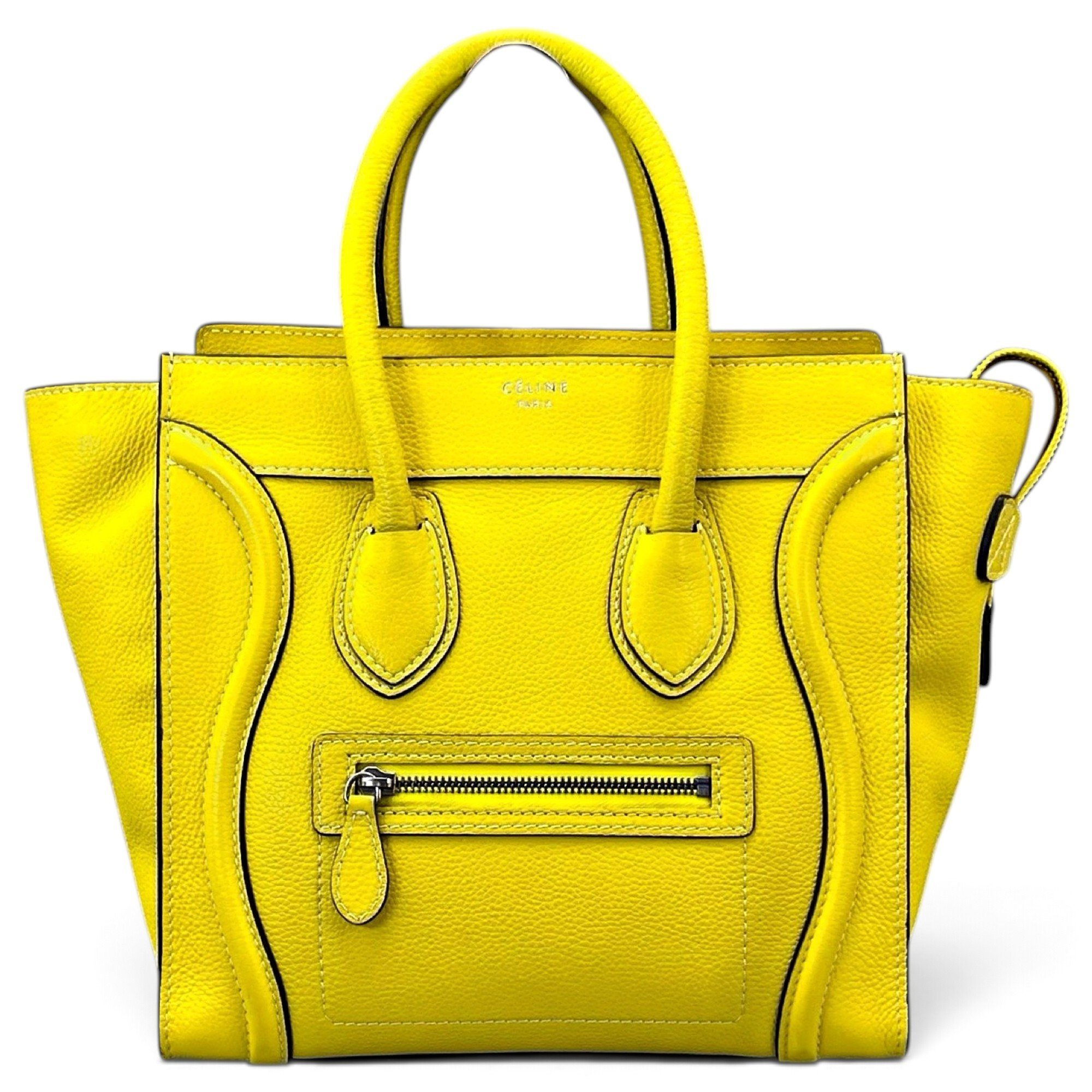 Luggage leather tote