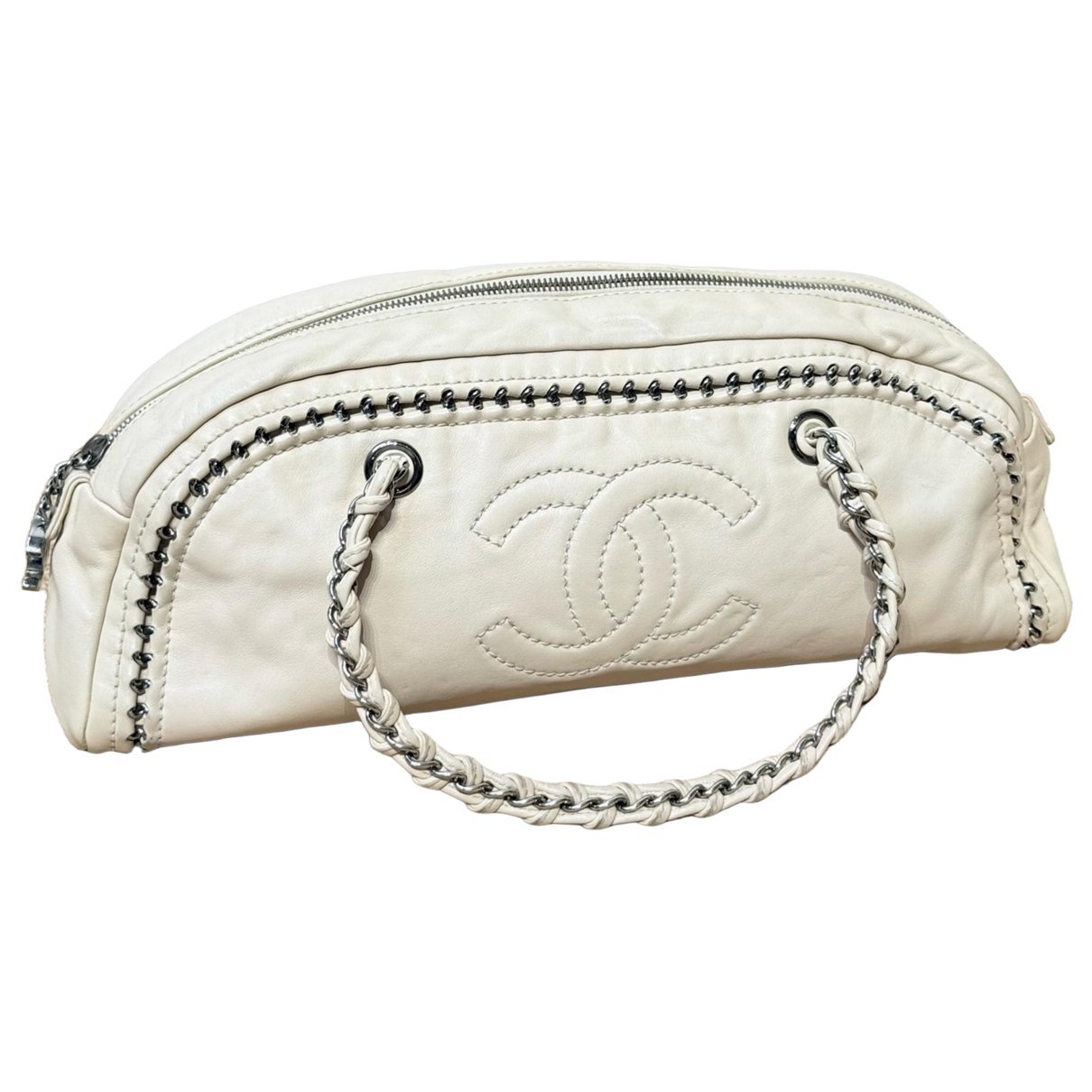 Mademoiselle leather handbag