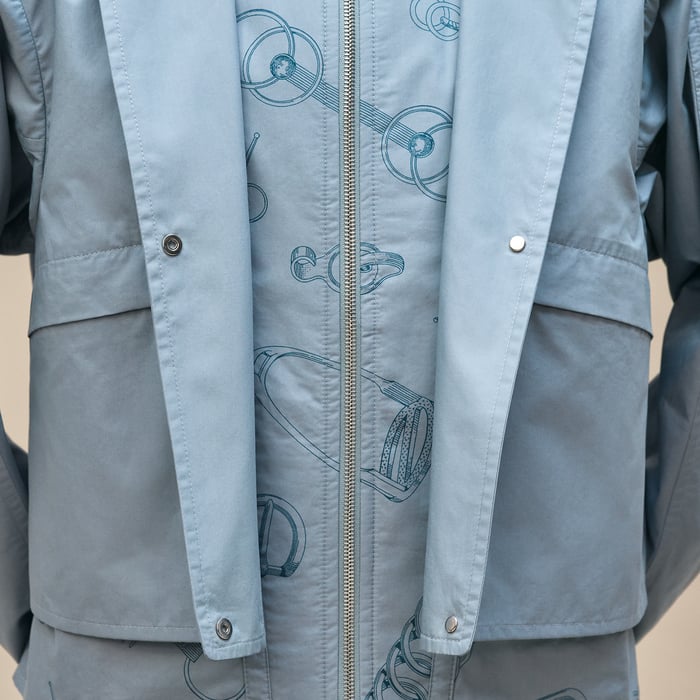 Bleu Adriatique "Cahier Du Colporteur" Modular Jacket