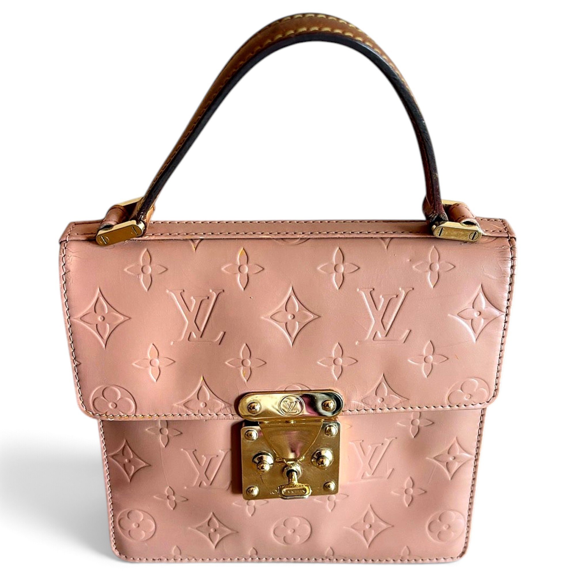 Louis Vuitton Spring street patent leather handbag