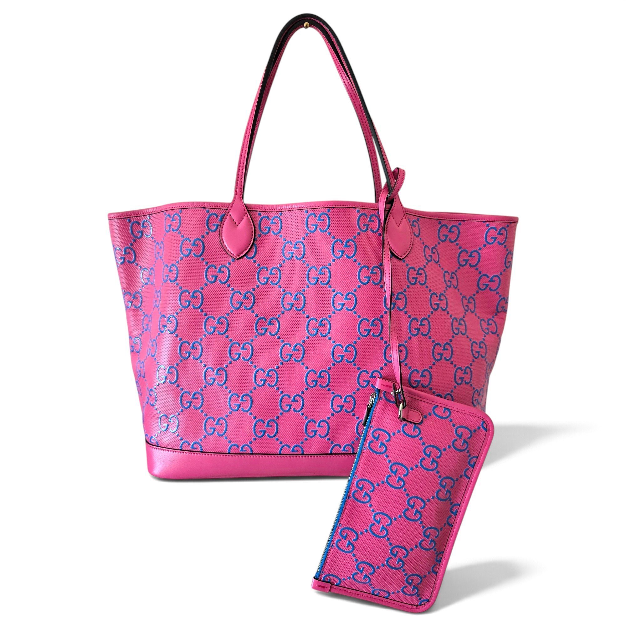 Leather tote