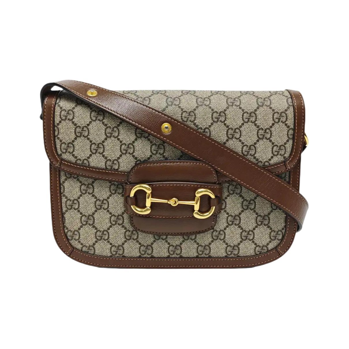 Handle Horsebit 1955 leather handbag