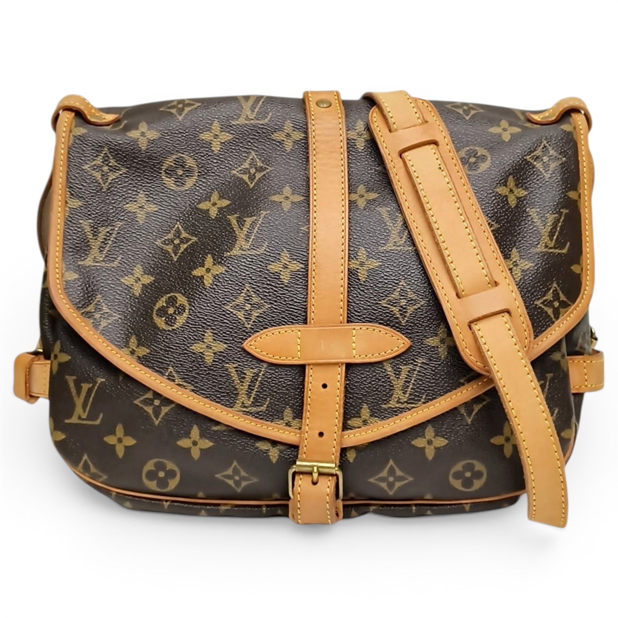 Leather crossbody bag