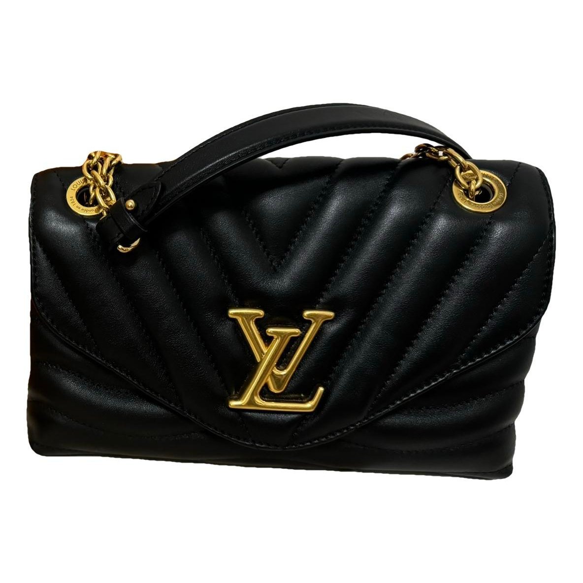 New Wave leather handbag