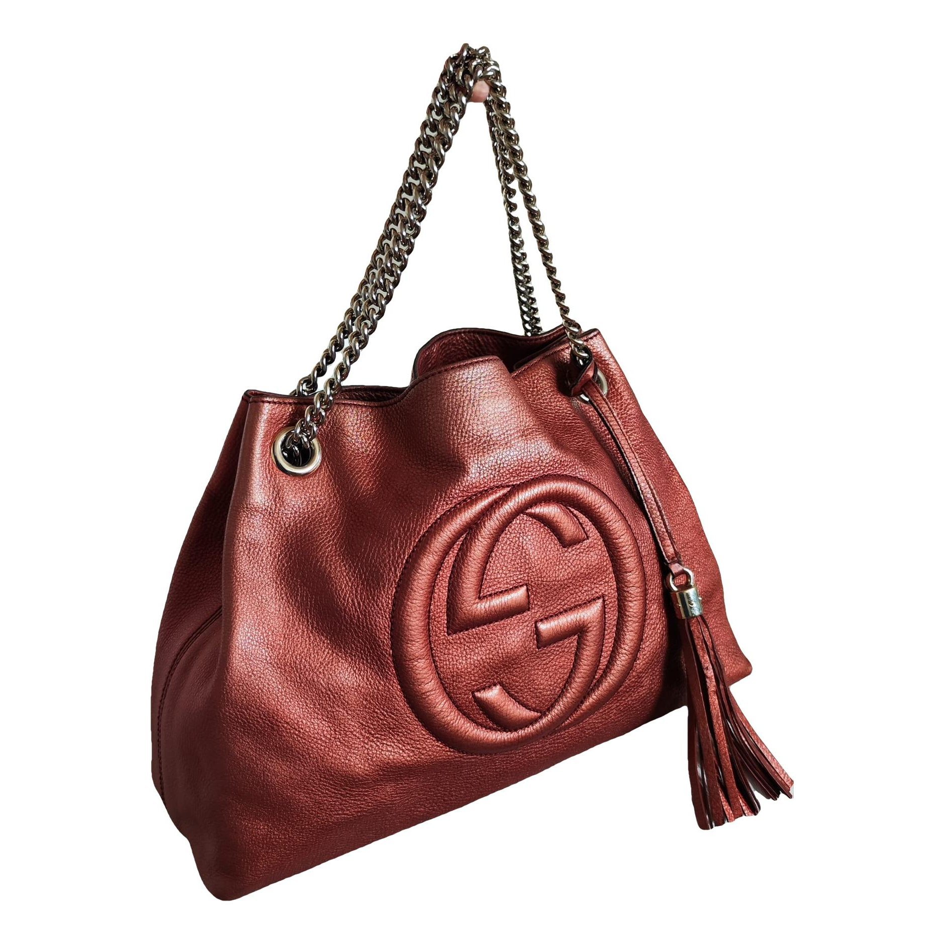 Soho leather tote