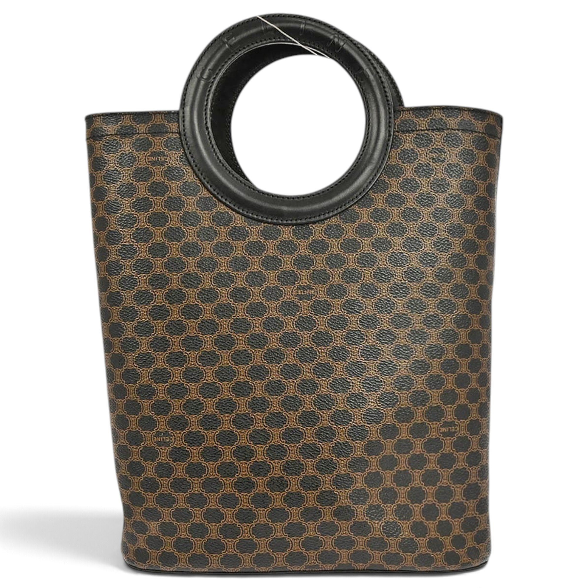 Leather tote