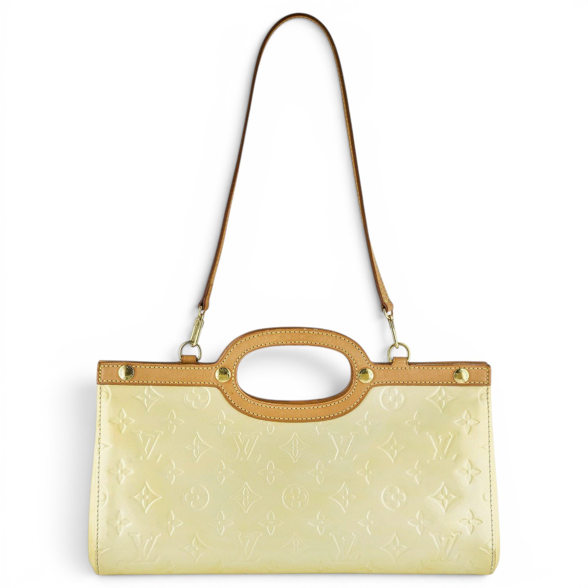 Roxbury patent leather bag