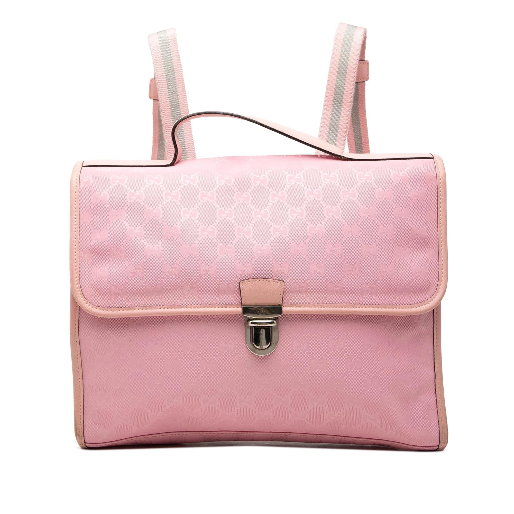 Leather backpack