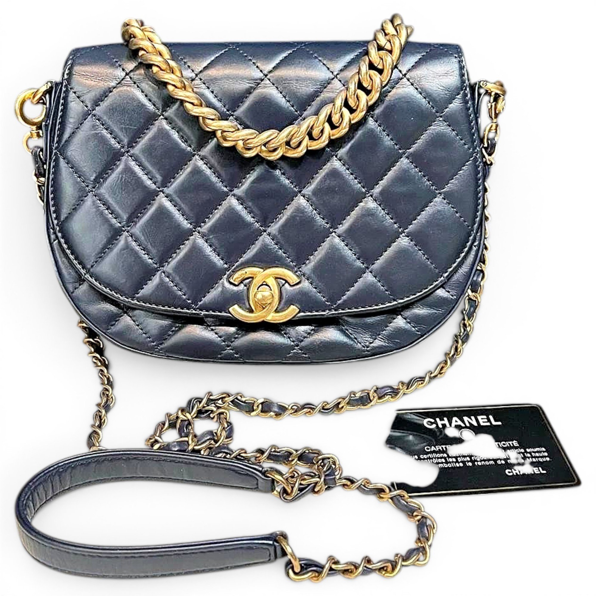 Leather handbag