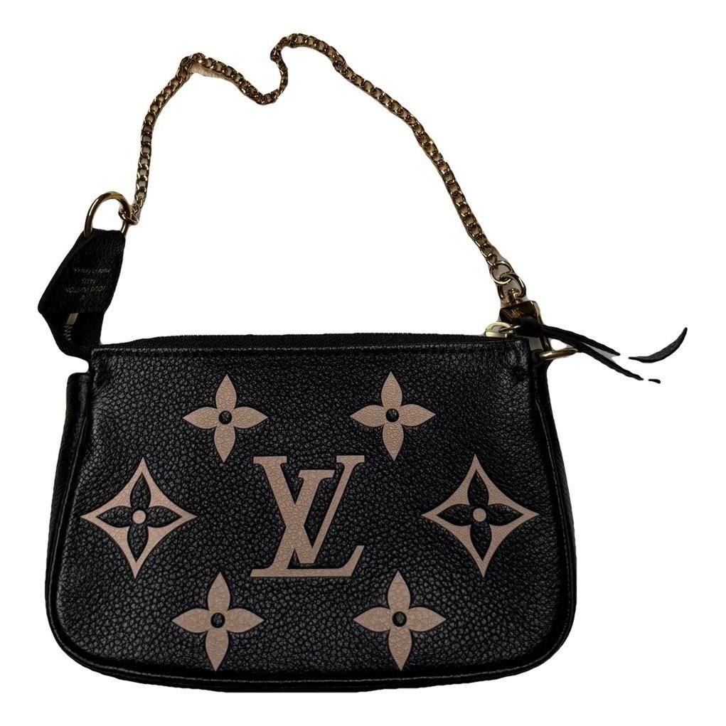 Pochette Accessoire leather handbag