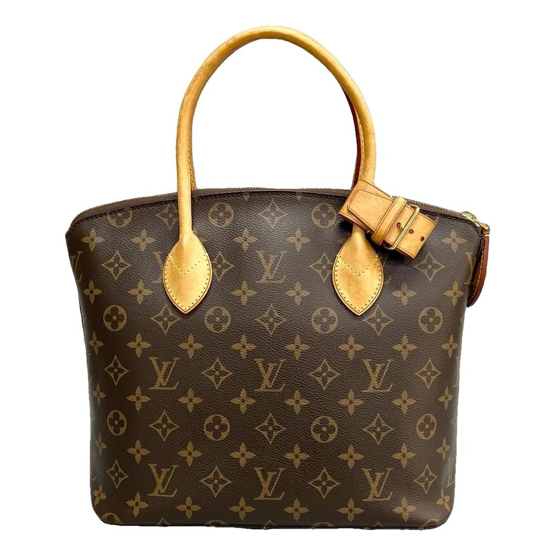 Lockit leather tote