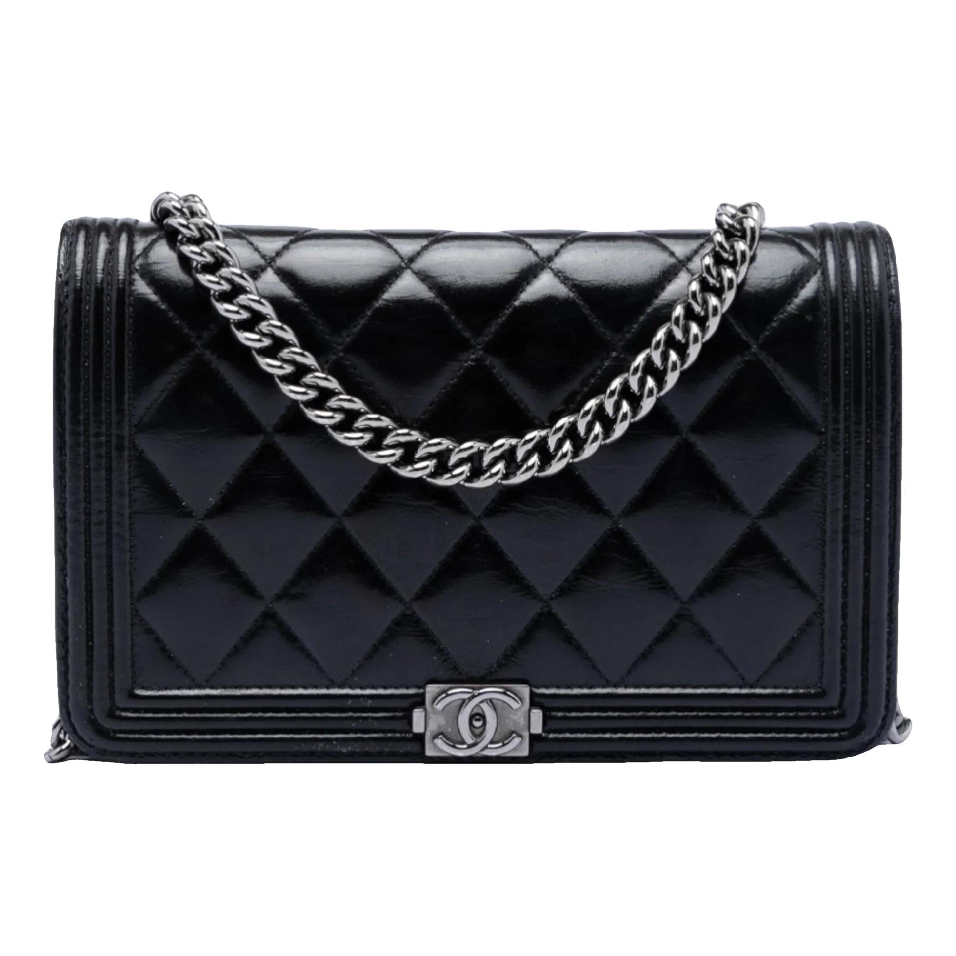 Boy leather crossbody bag