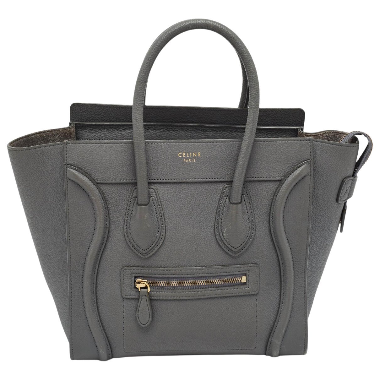 Luggage leather tote