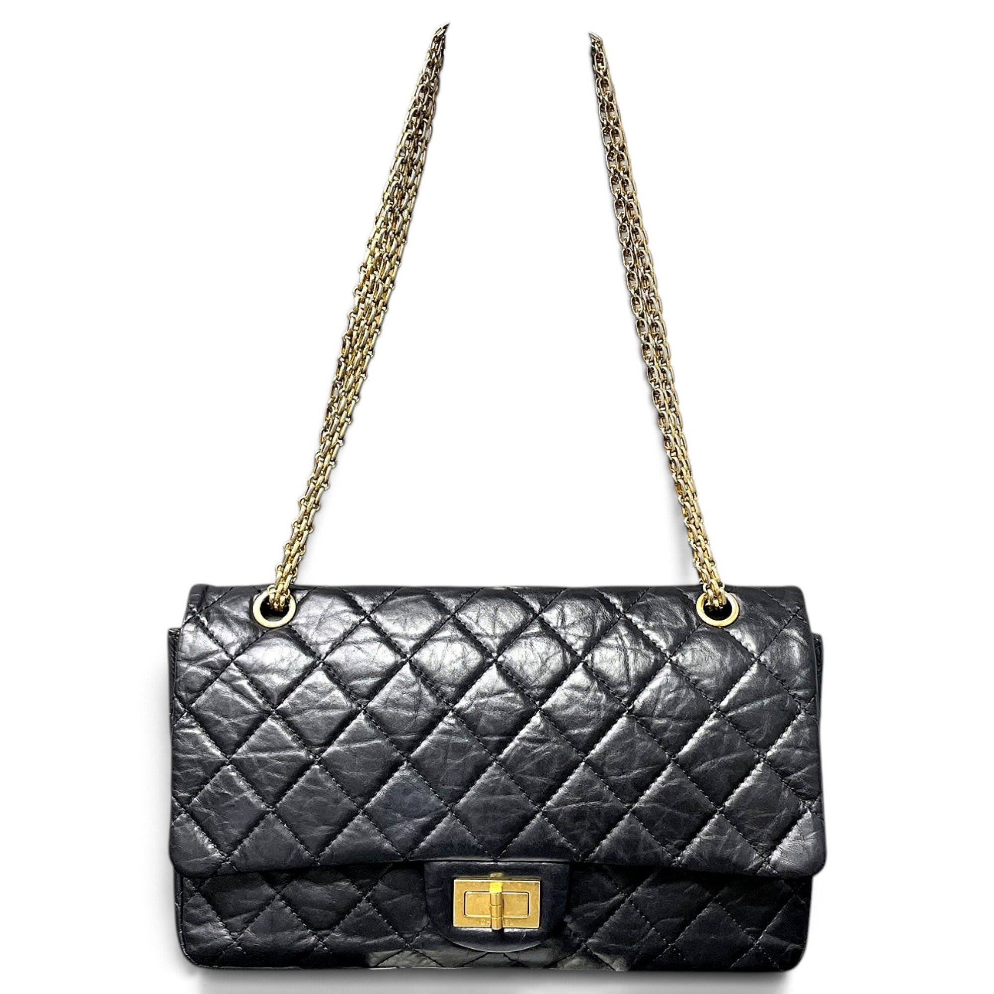 2.55 leather handbag