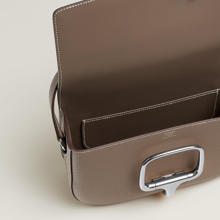 Étoupe Hermès Della Cavalleria Elan Bag