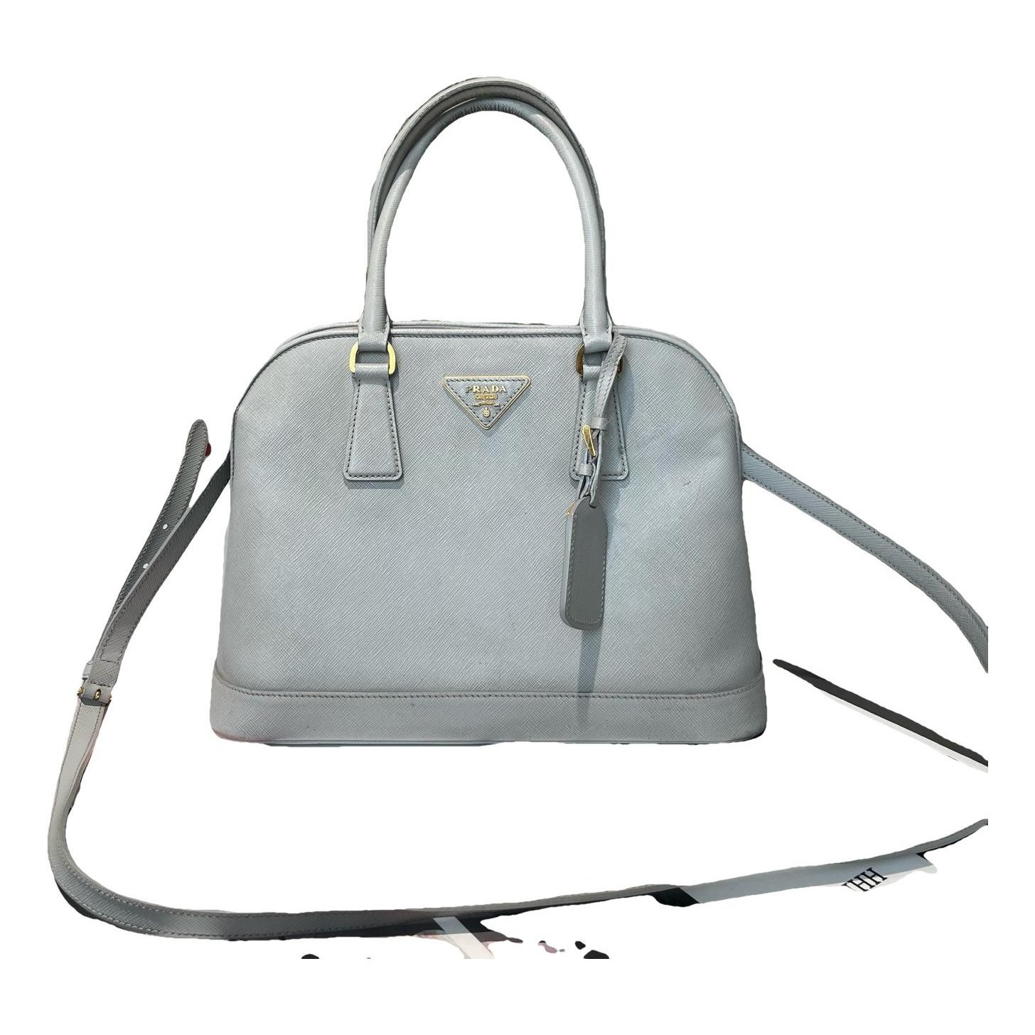 Promenade leather handbag