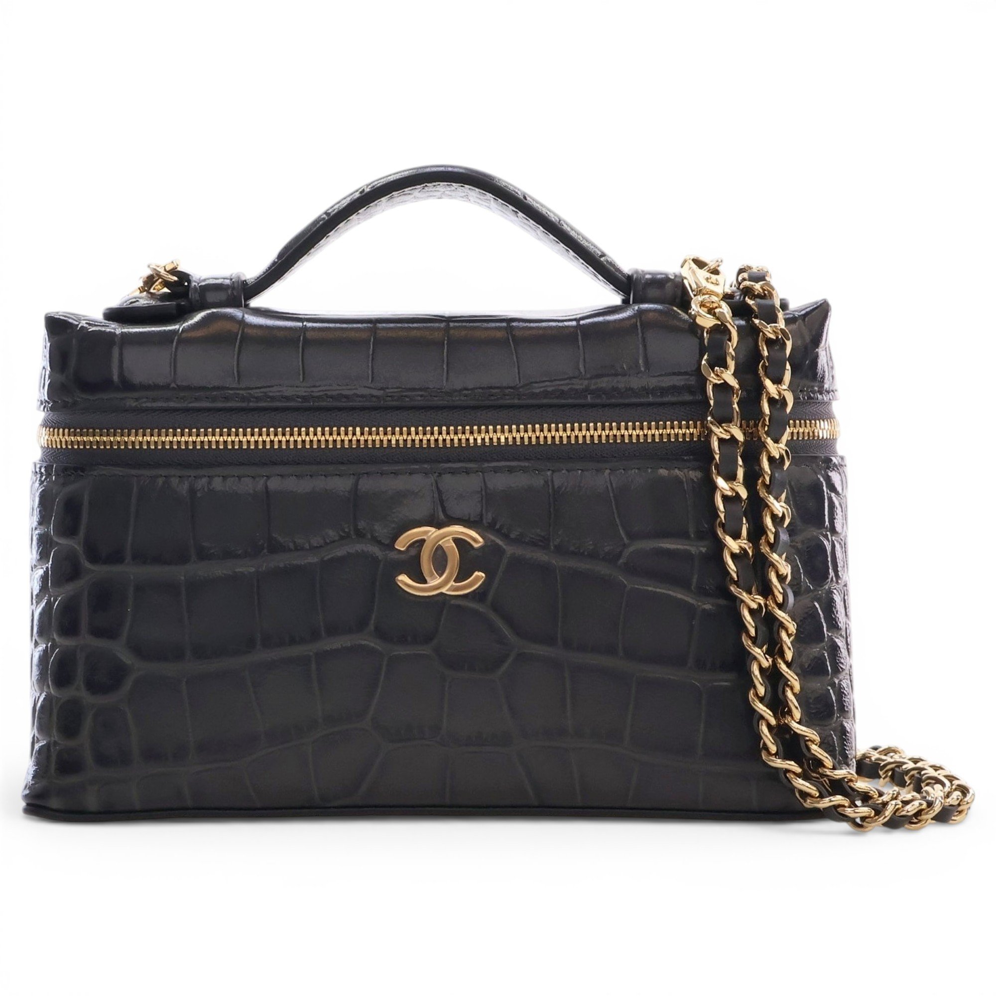 Leather crossbody bag