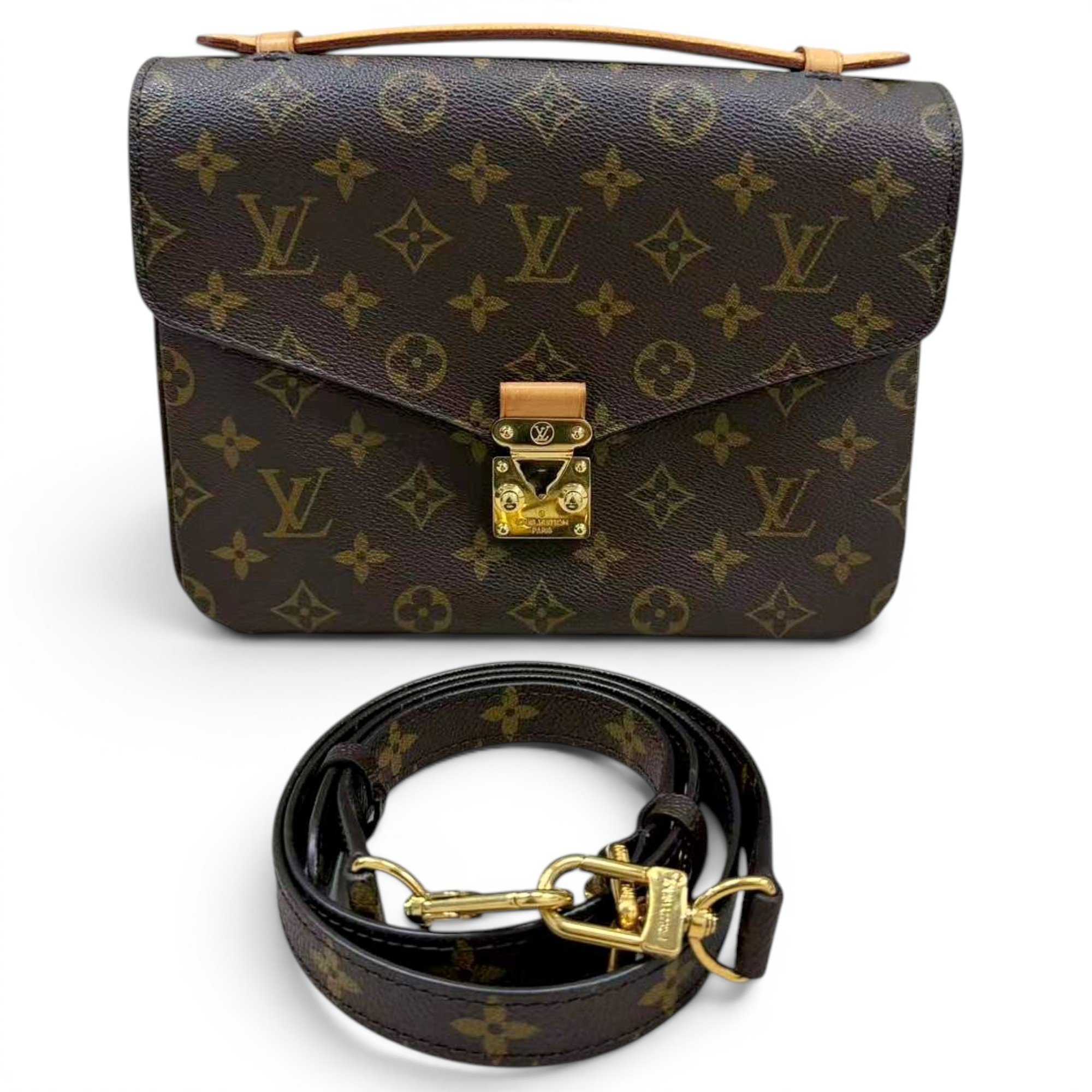 Metis leather handbag