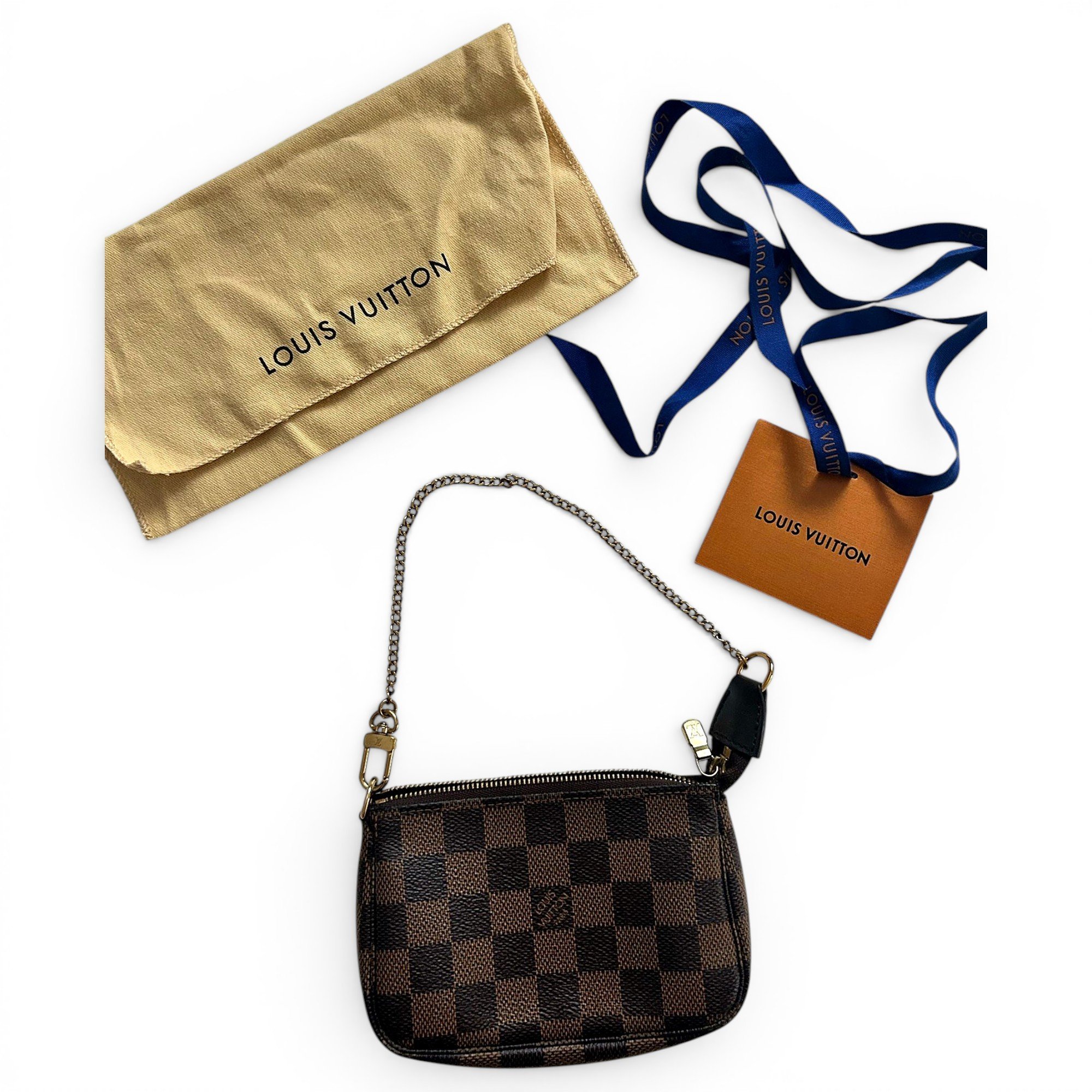 Pochette Accessoire leather bag
