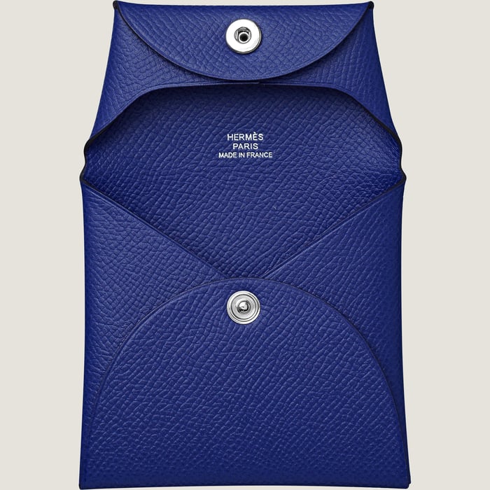 Bleu Électrique Bastia Change Purse