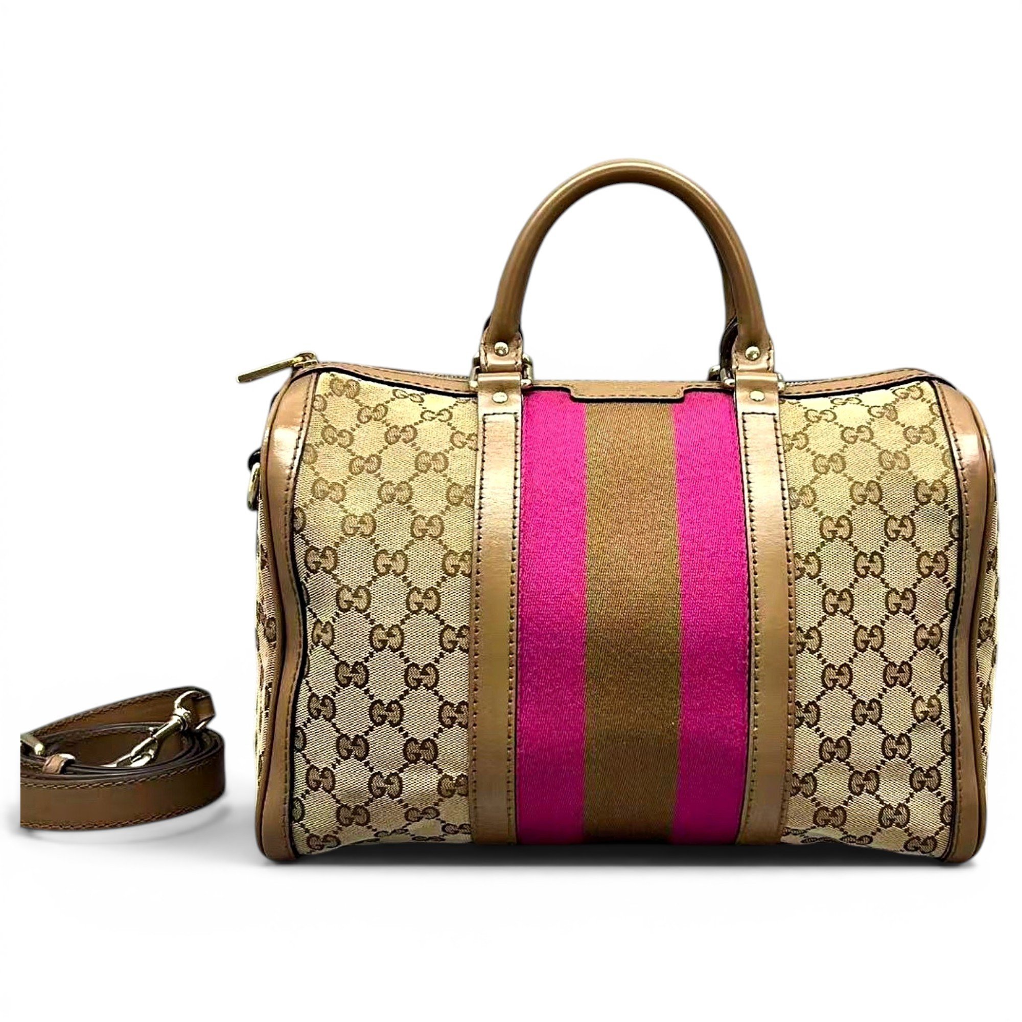 Ophidia Boston cloth handbag