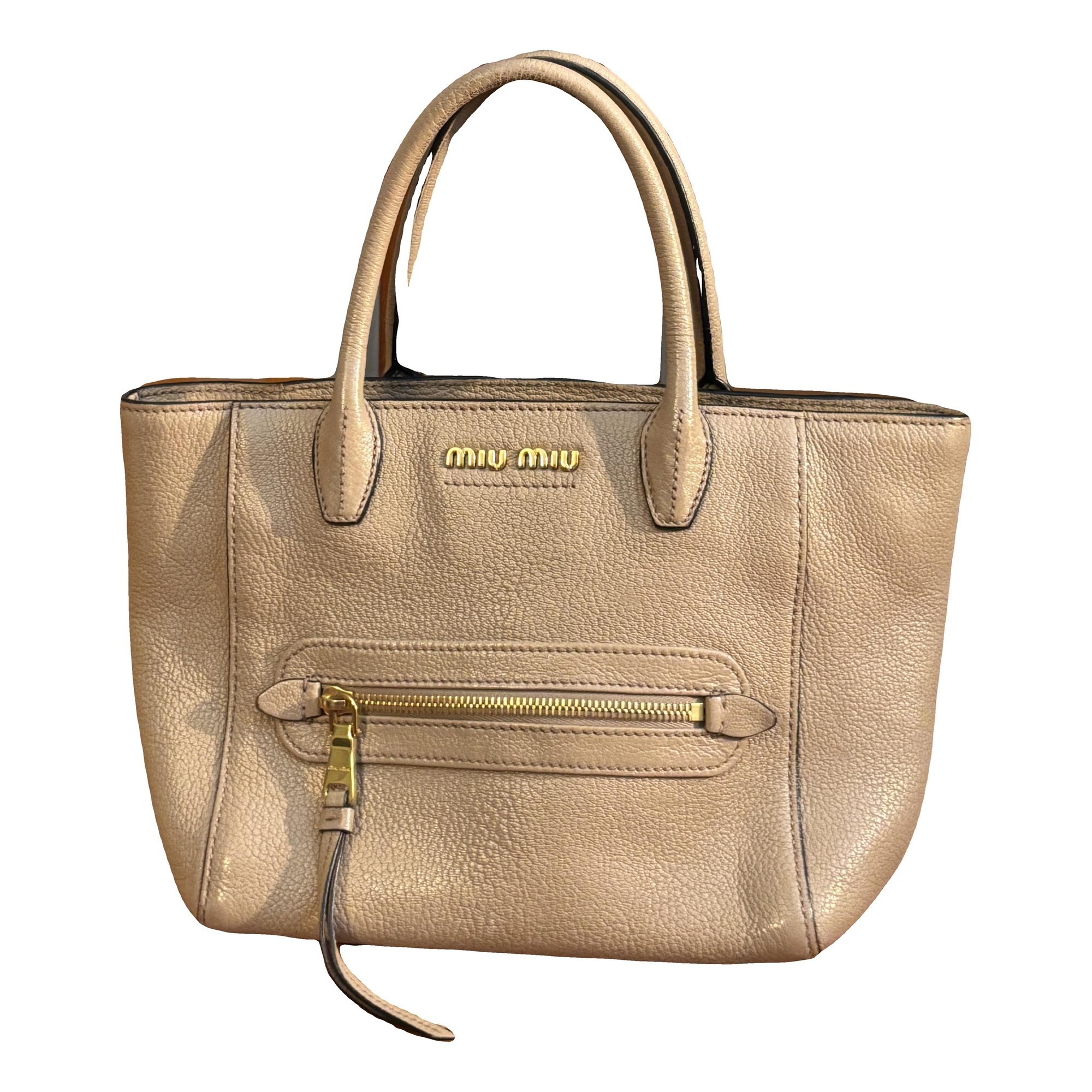 Leather handbag