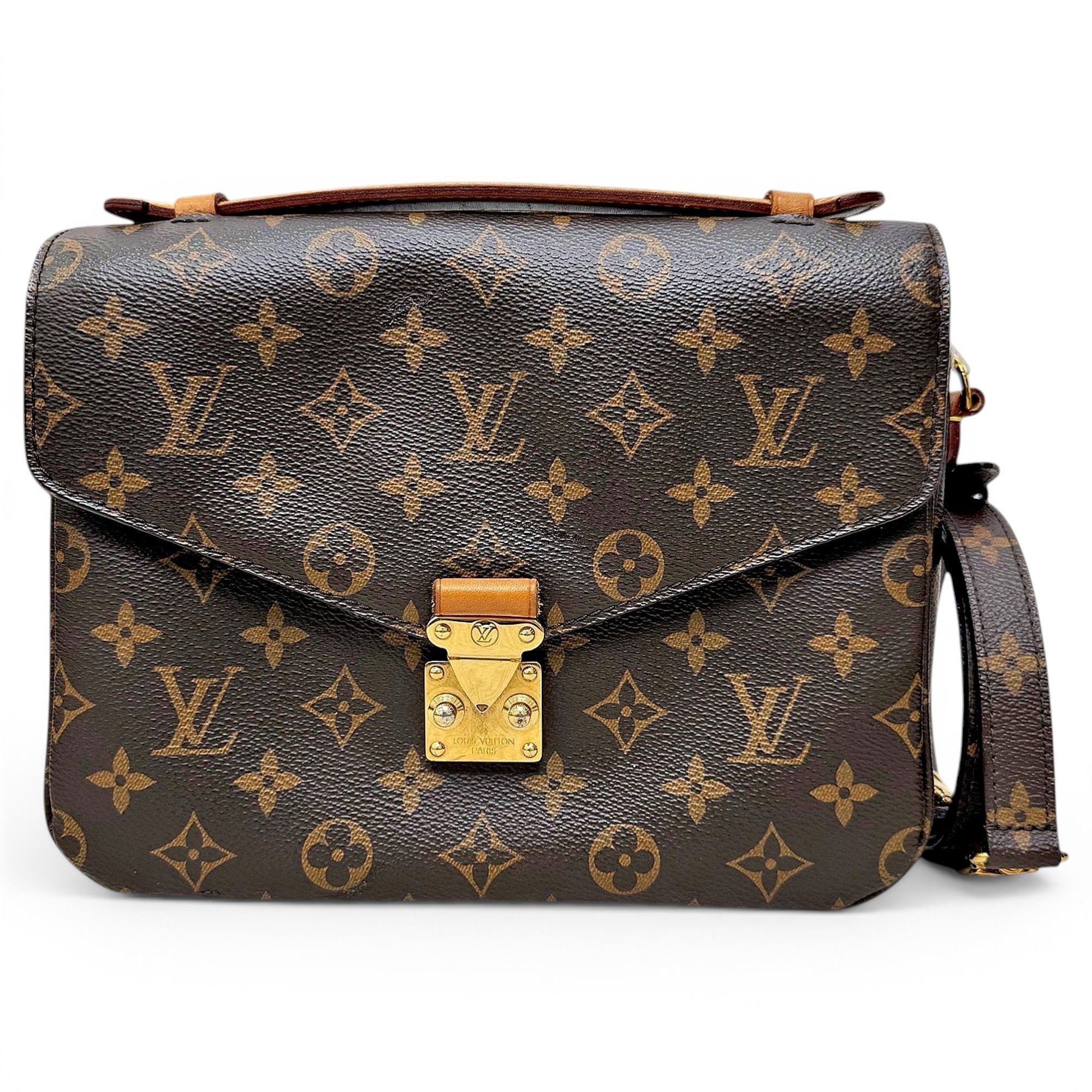 Metis leather handbag