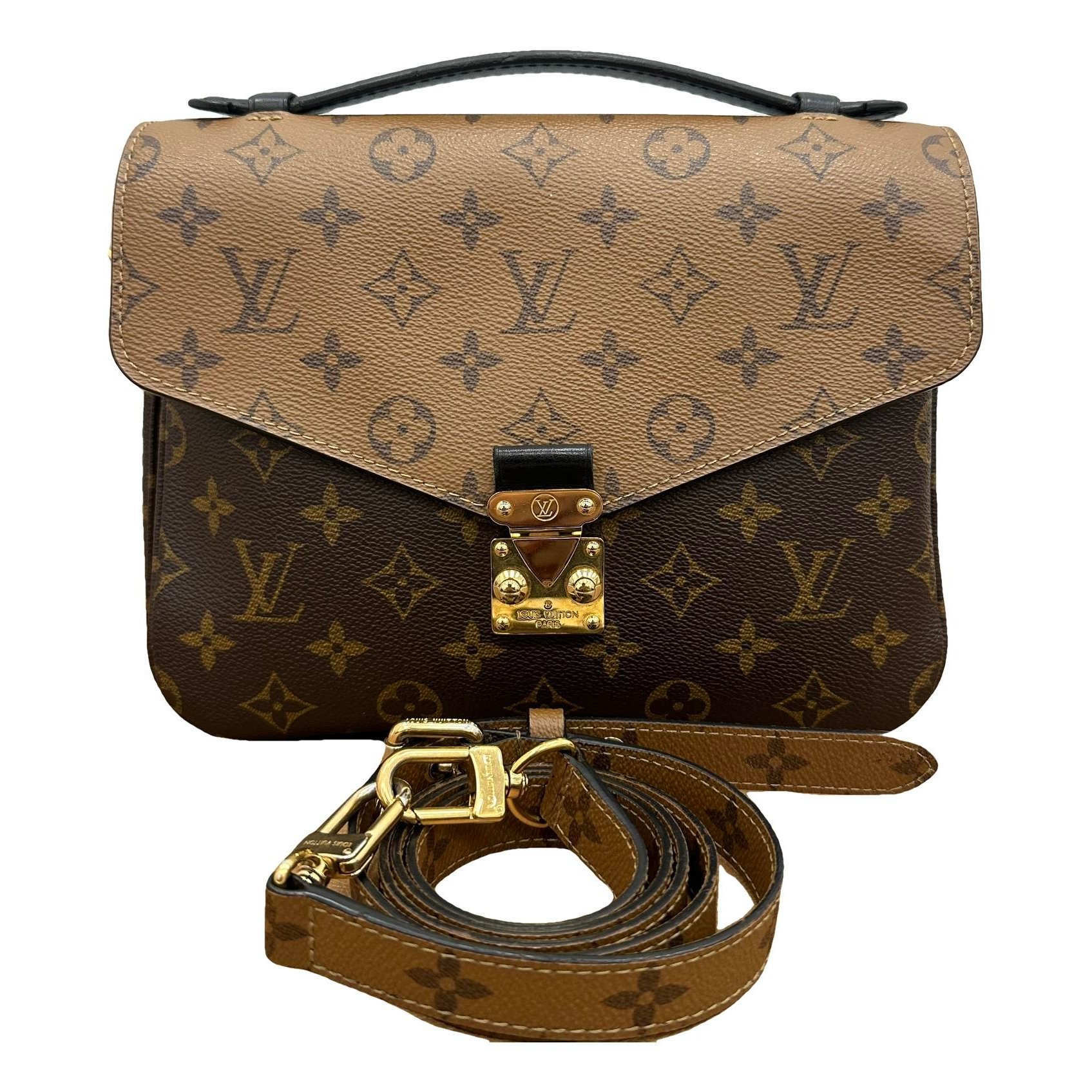 Metis leather handbag