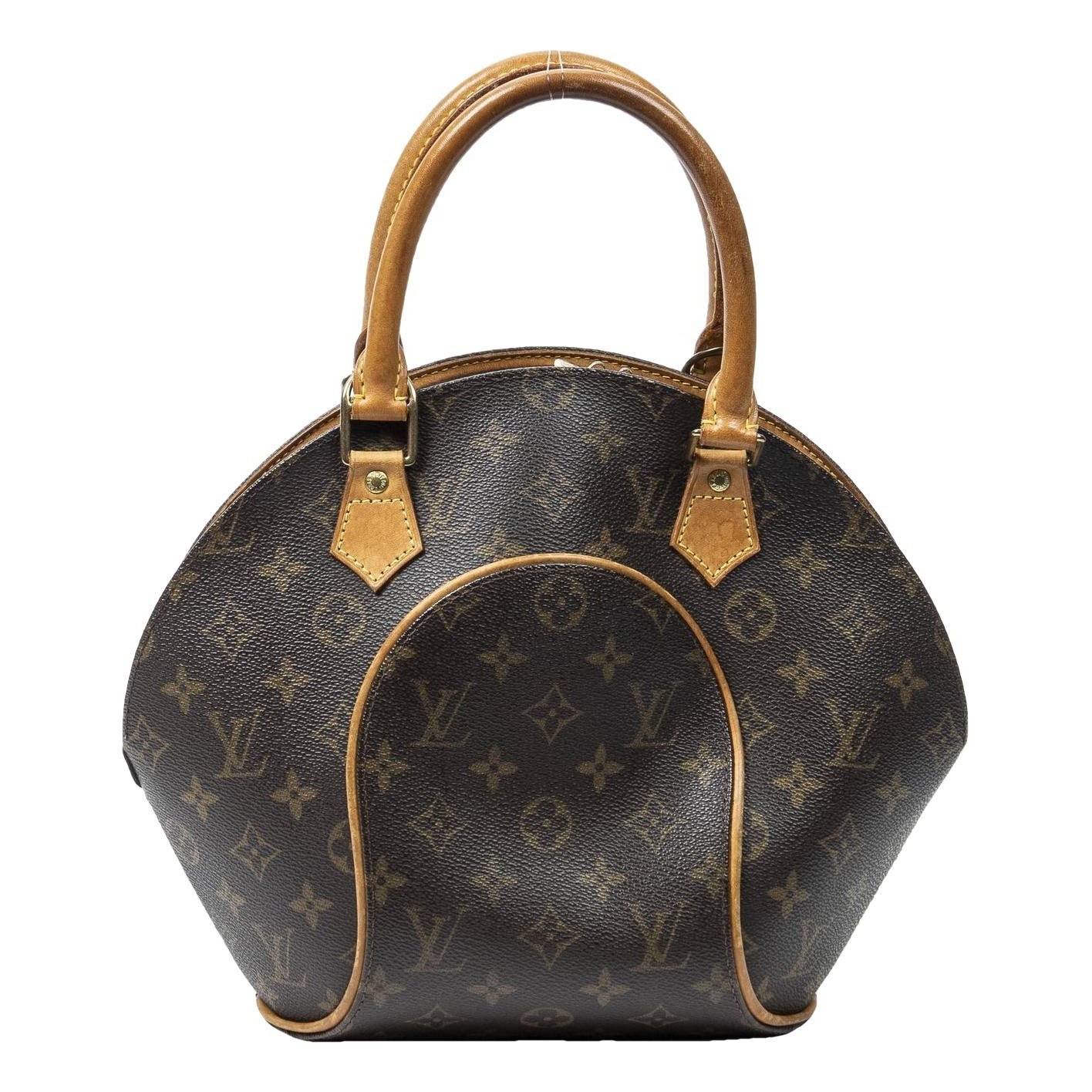 Ellipse cloth handbag