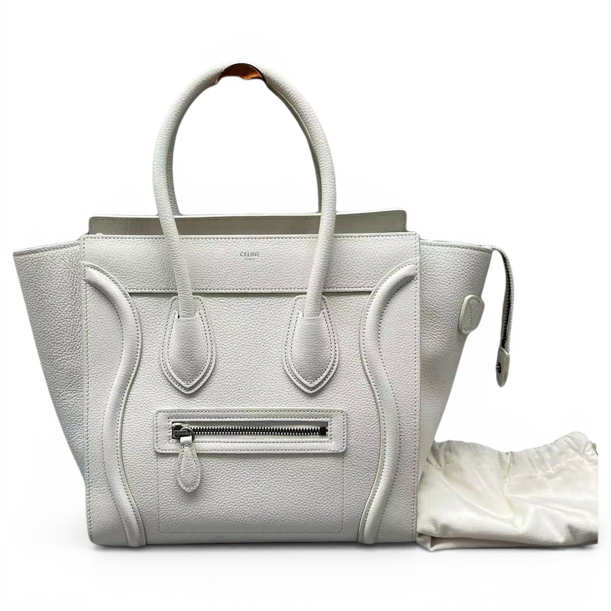 Luggage leather handbag