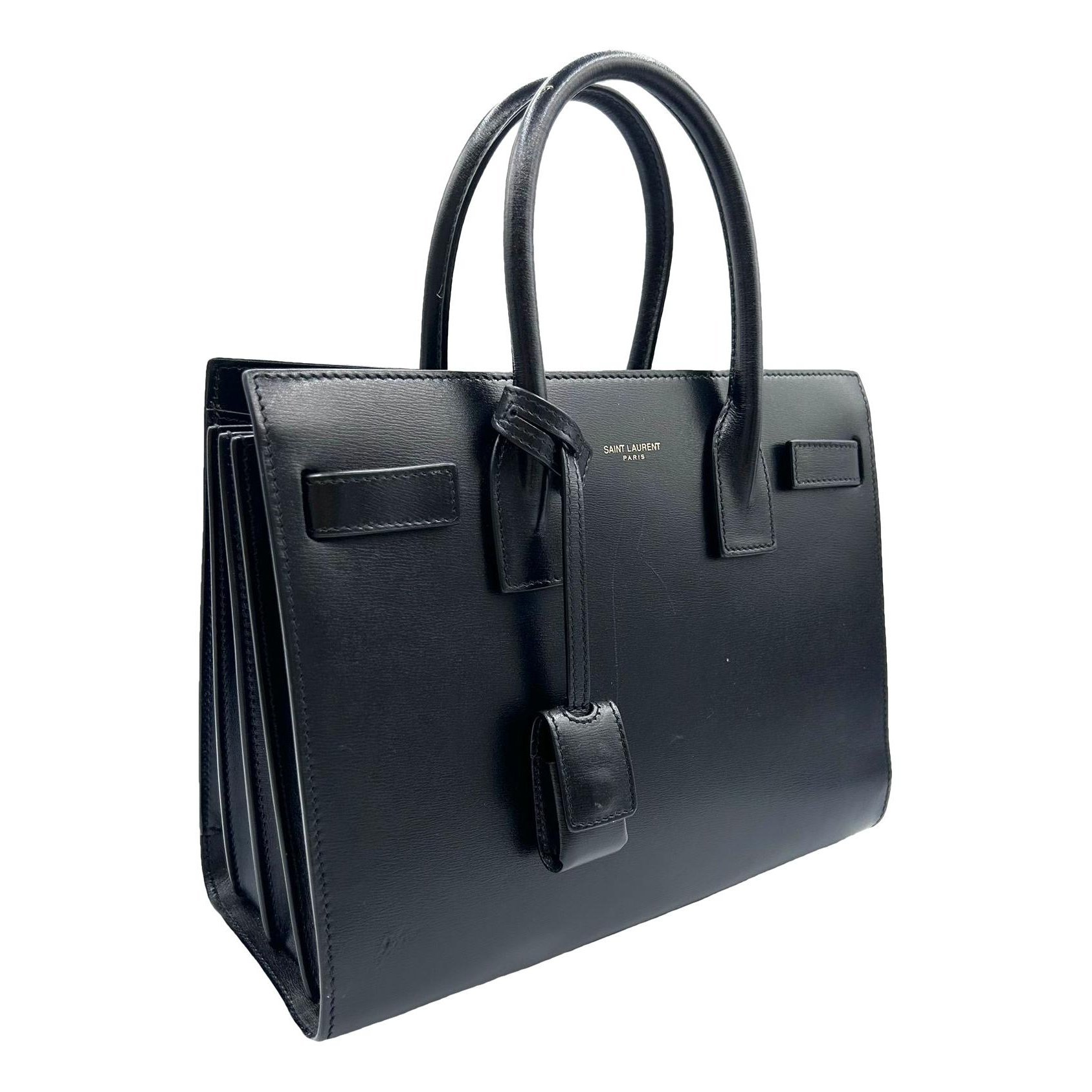 Leather tote