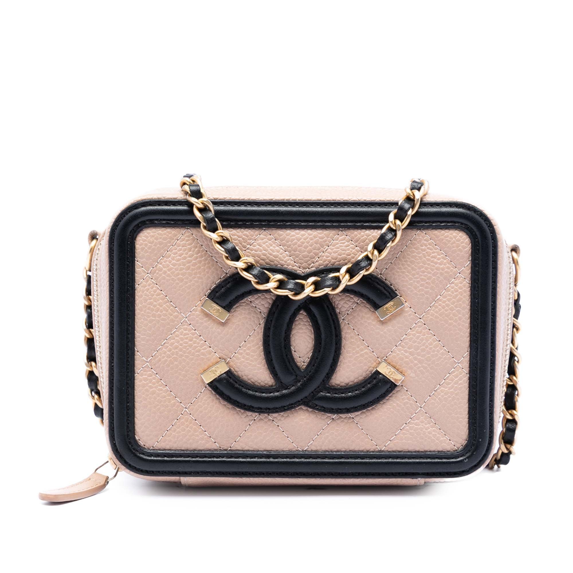 CC Filigree leather handbag