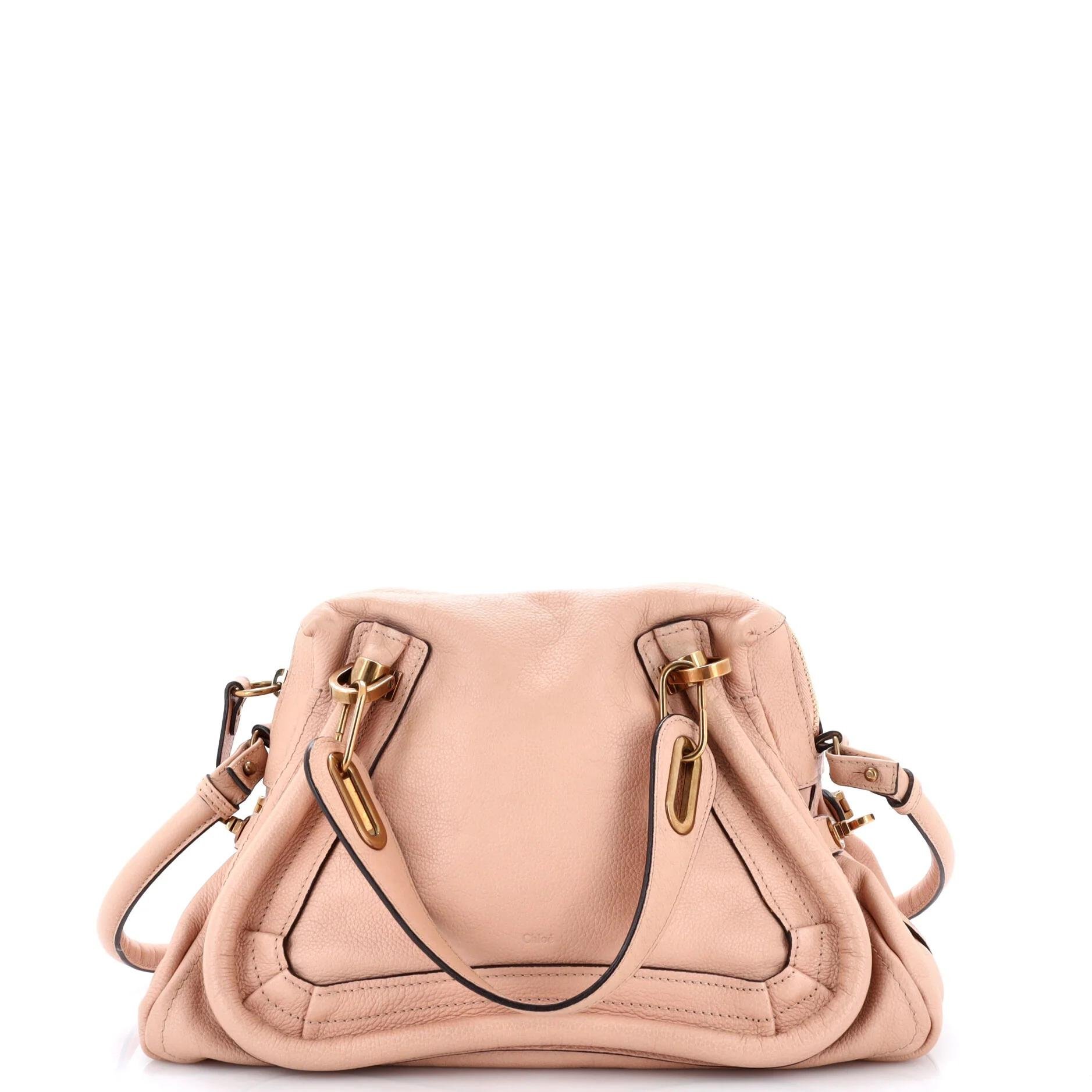 Leather satchel