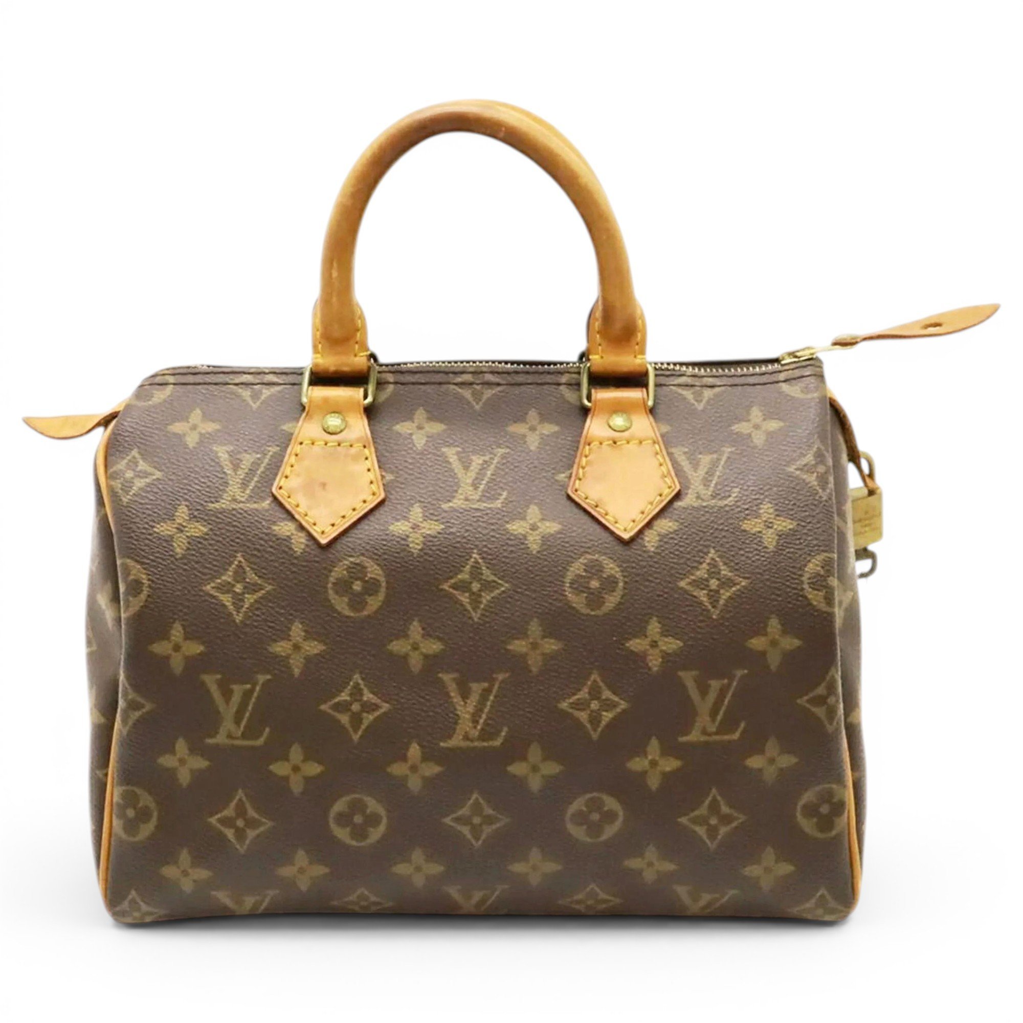 Speedy leather bag