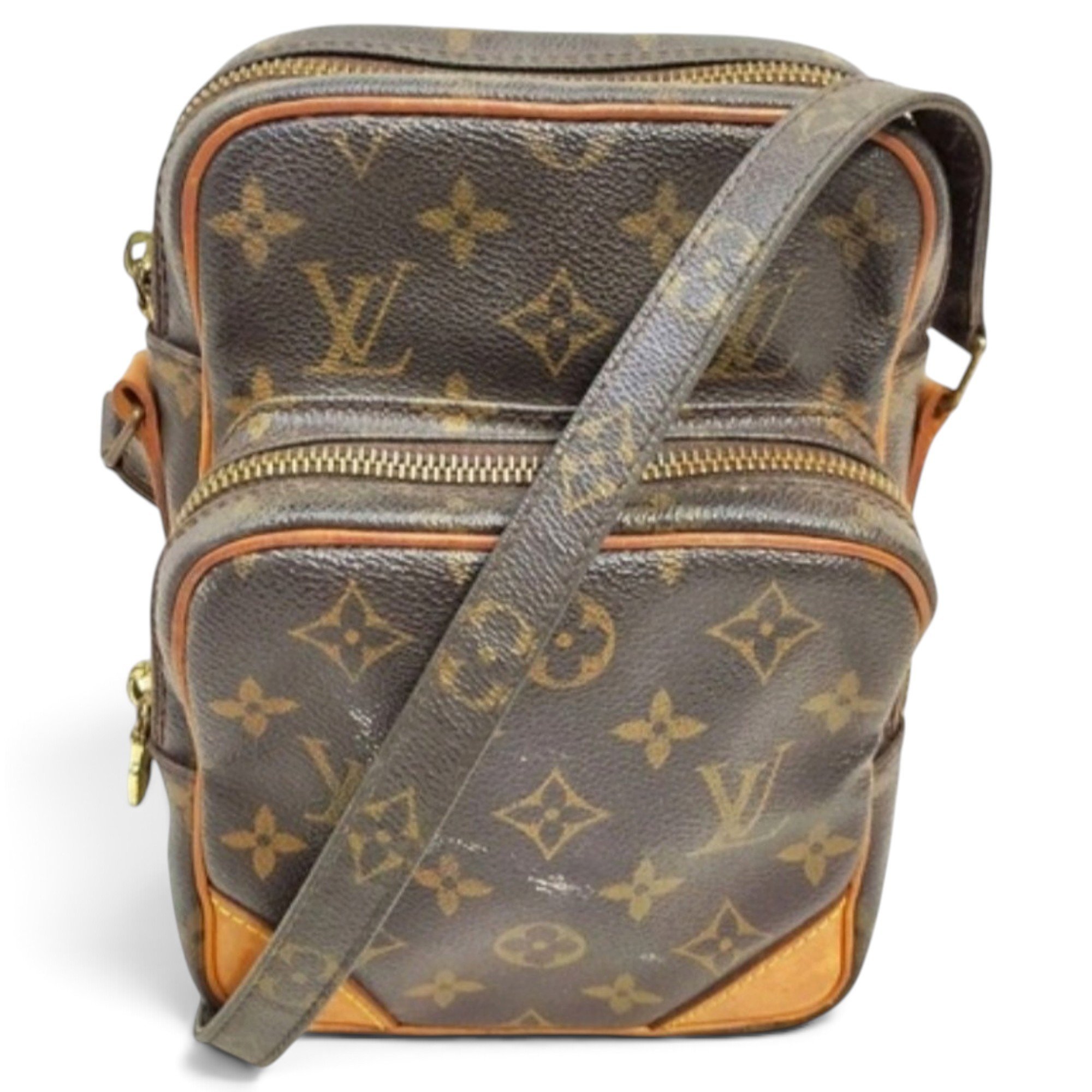 Danube leather crossbody bag
