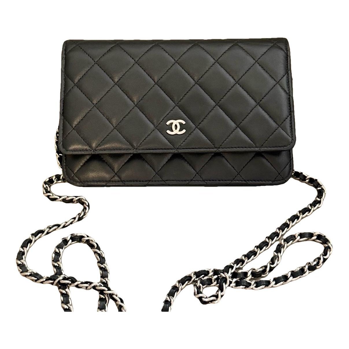 Wallet On Chain Timeless/Classique leather crossbody bag