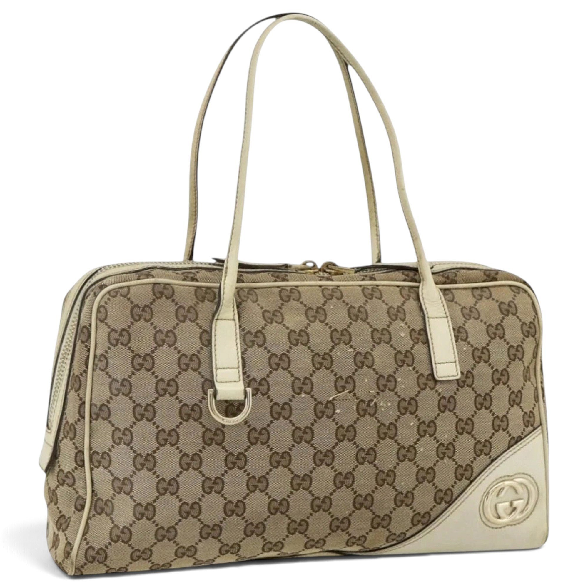 Leather tote