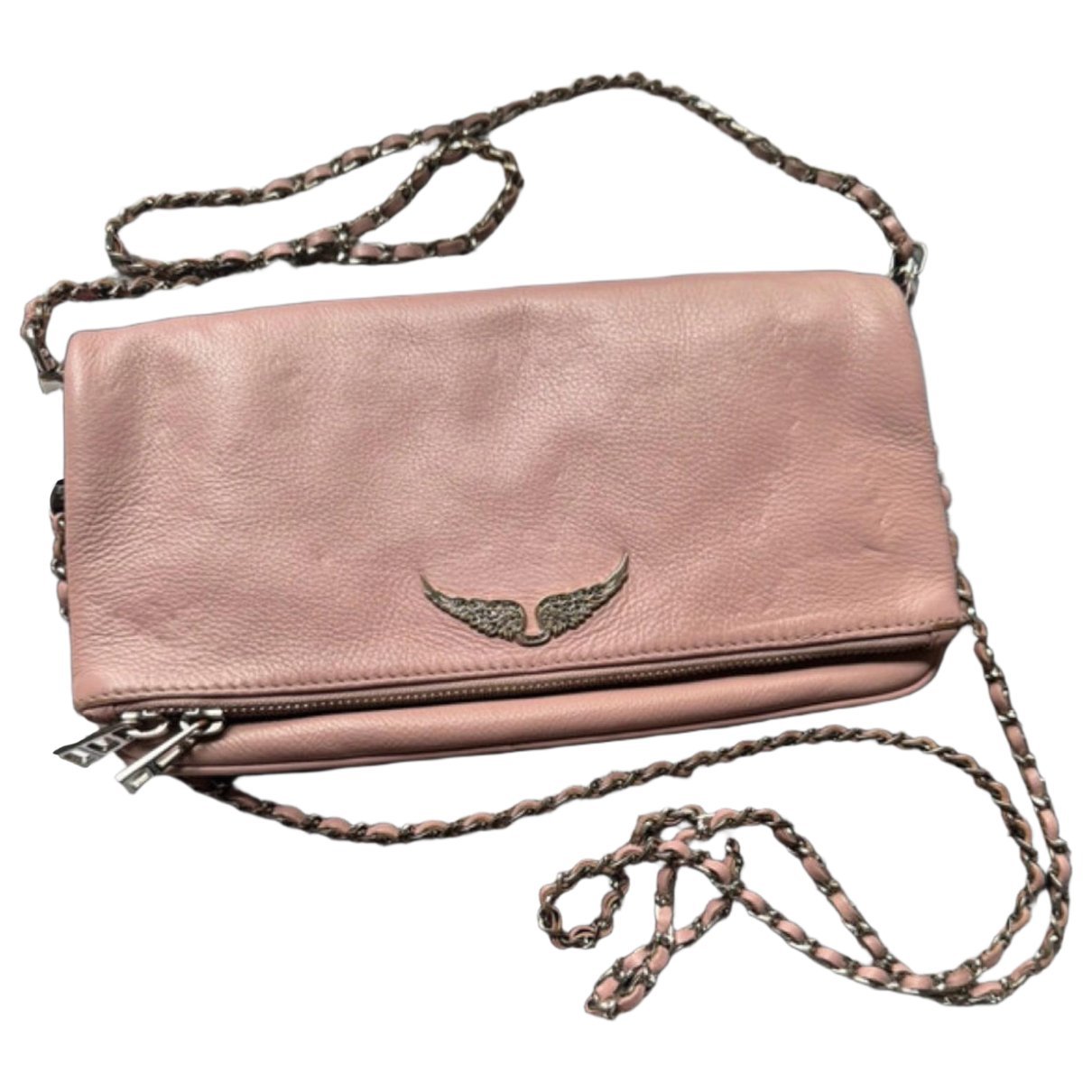 Rock leather crossbody bag