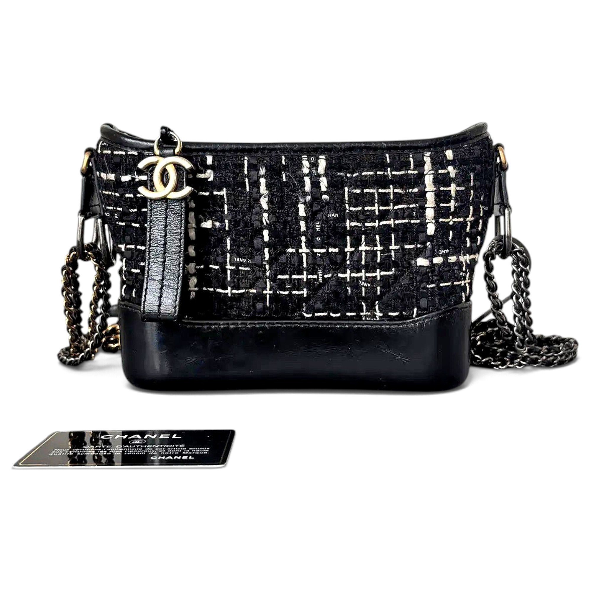 Gabrielle tweed crossbody bag