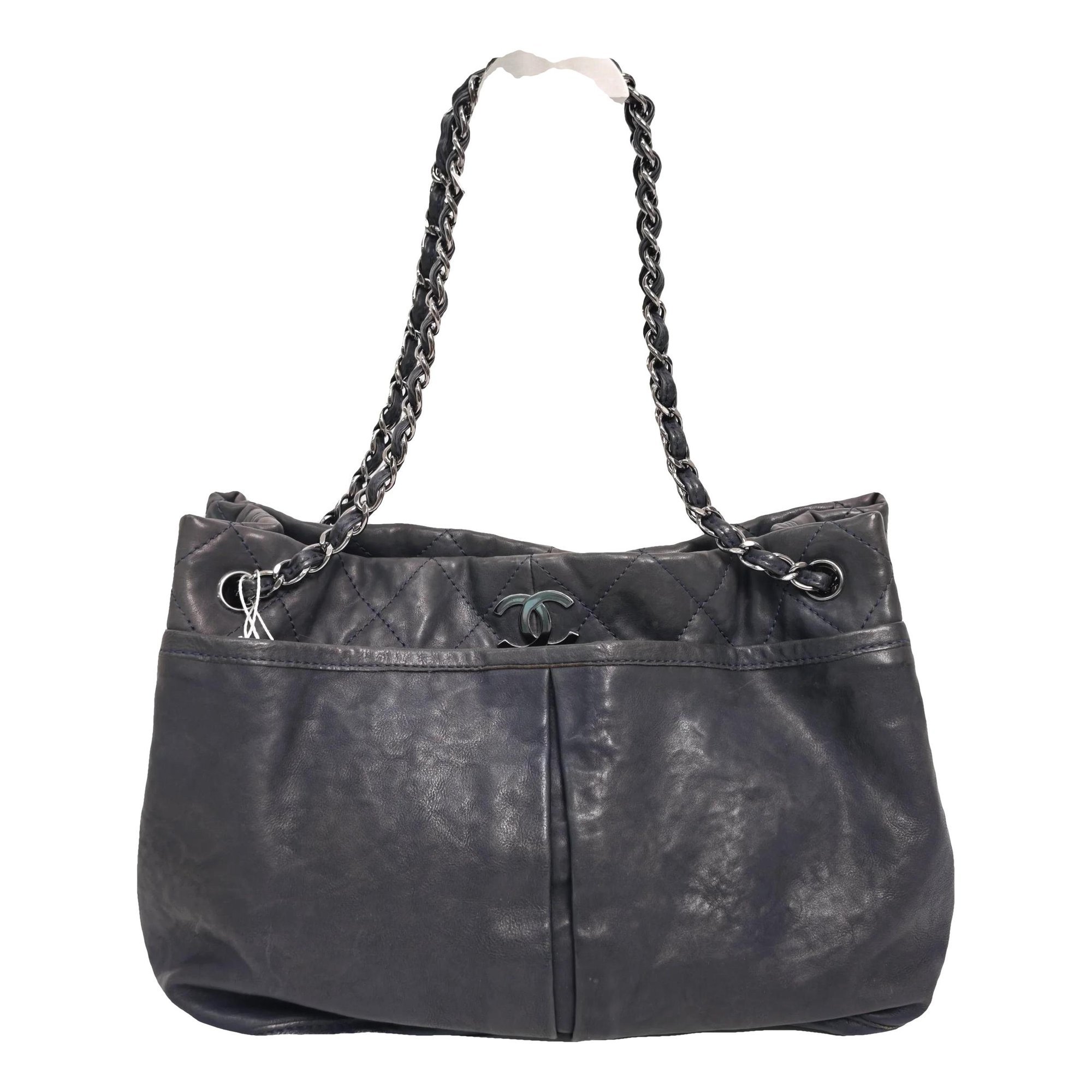 Leather tote